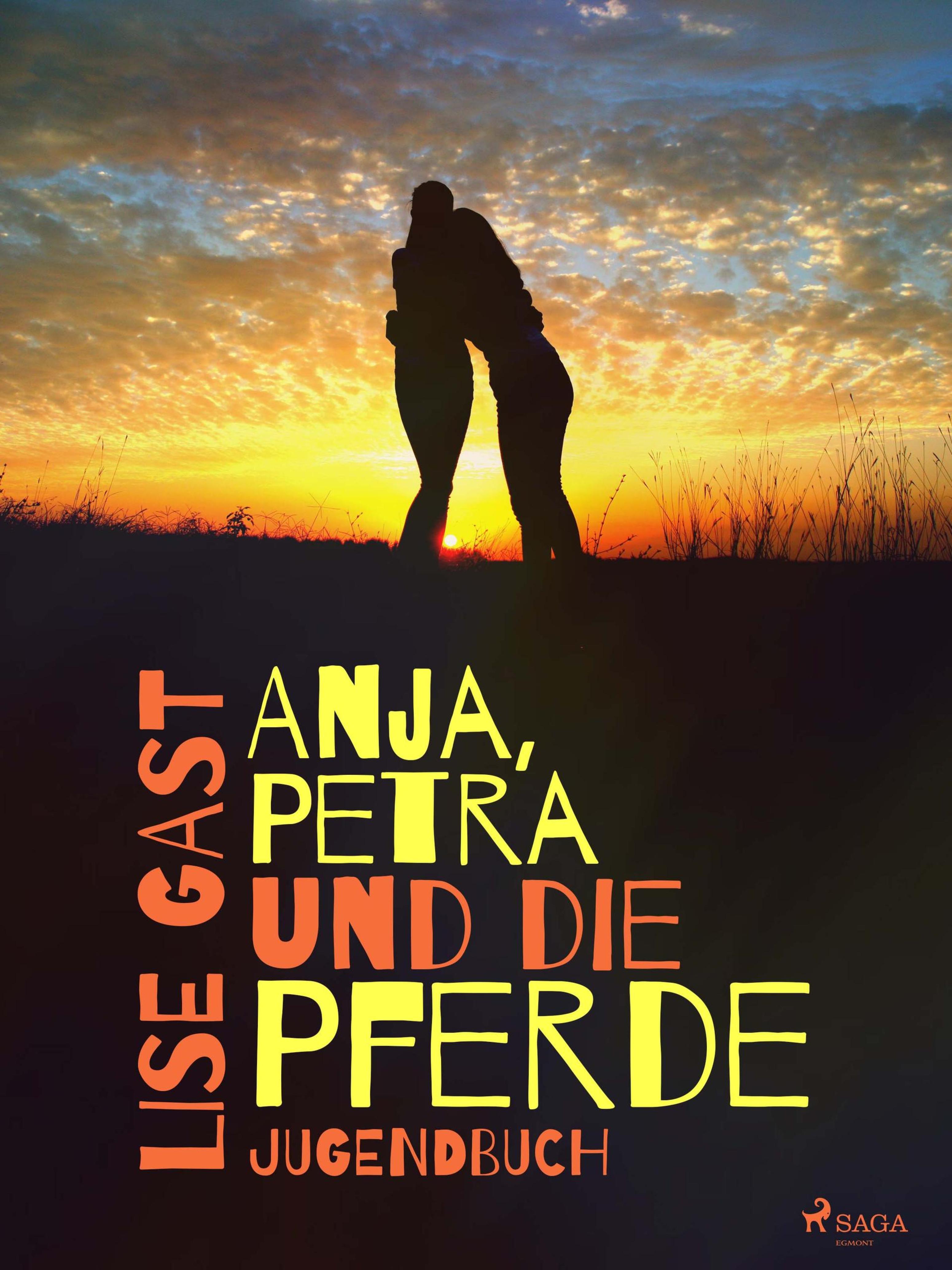 Обложка книги «Anja, Petra und die Pferde»