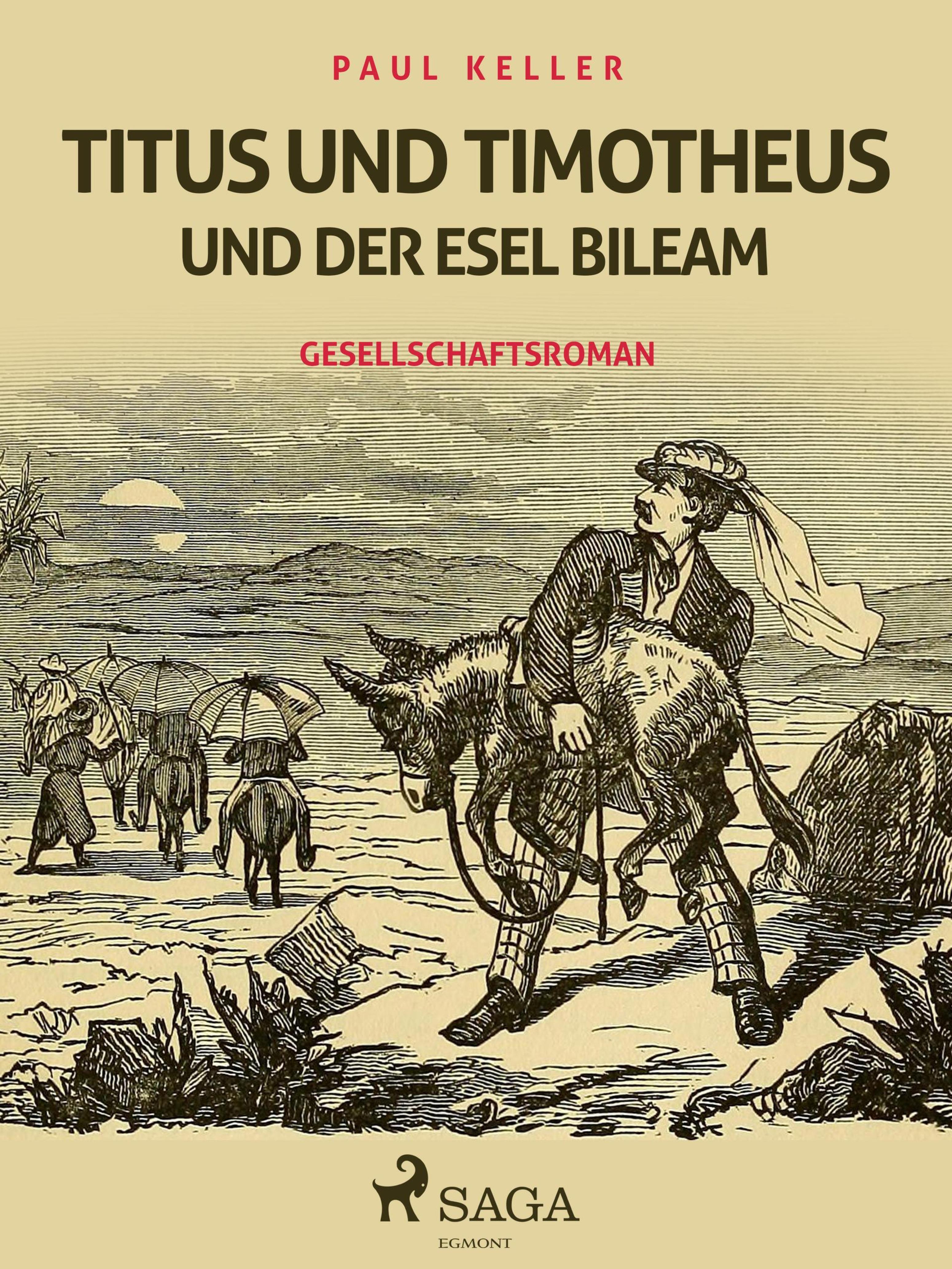 Обложка книги «Titus und Timotheus und der Esel Bileam»