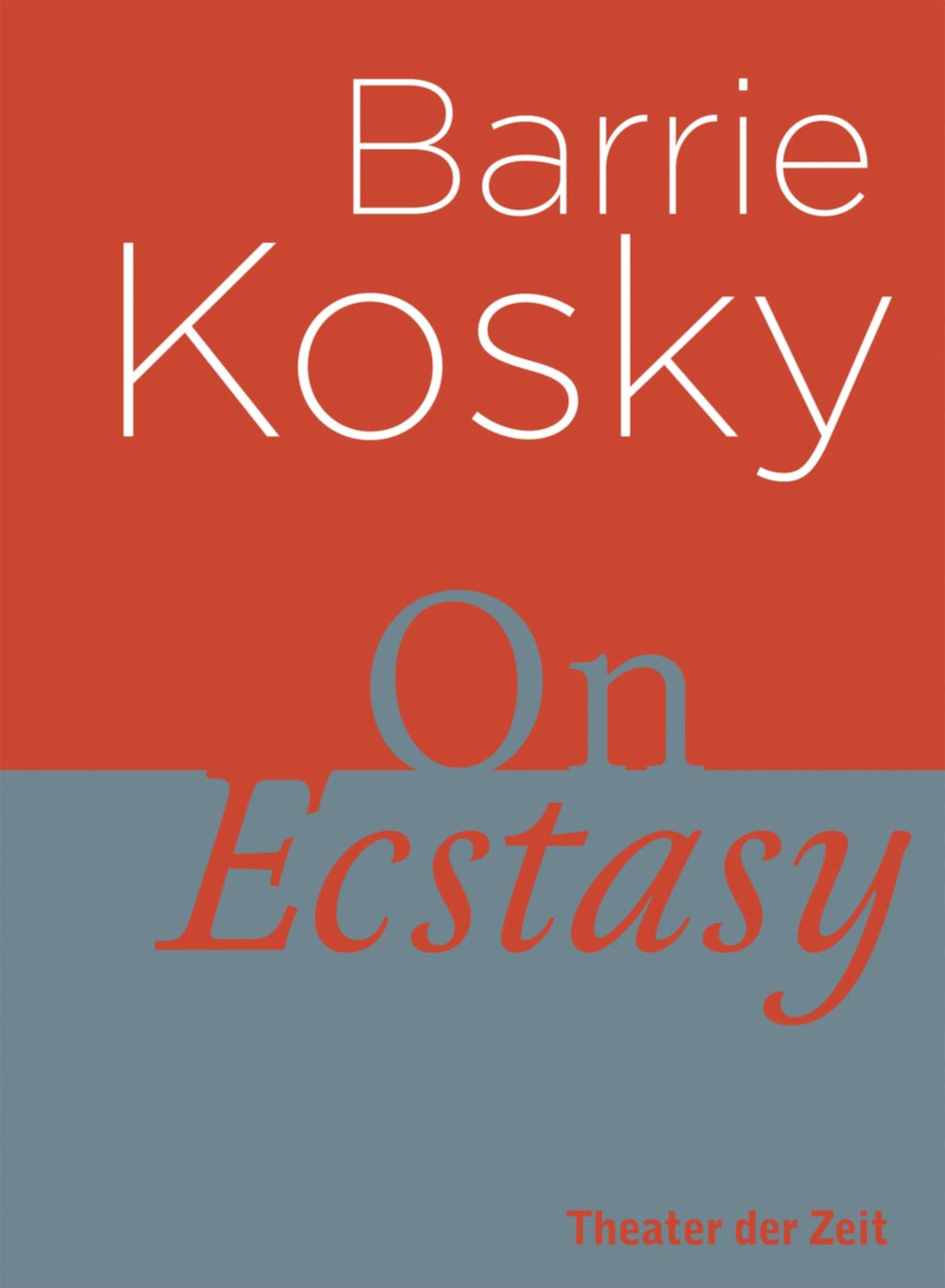 Обложка книги «On Ecstasy»