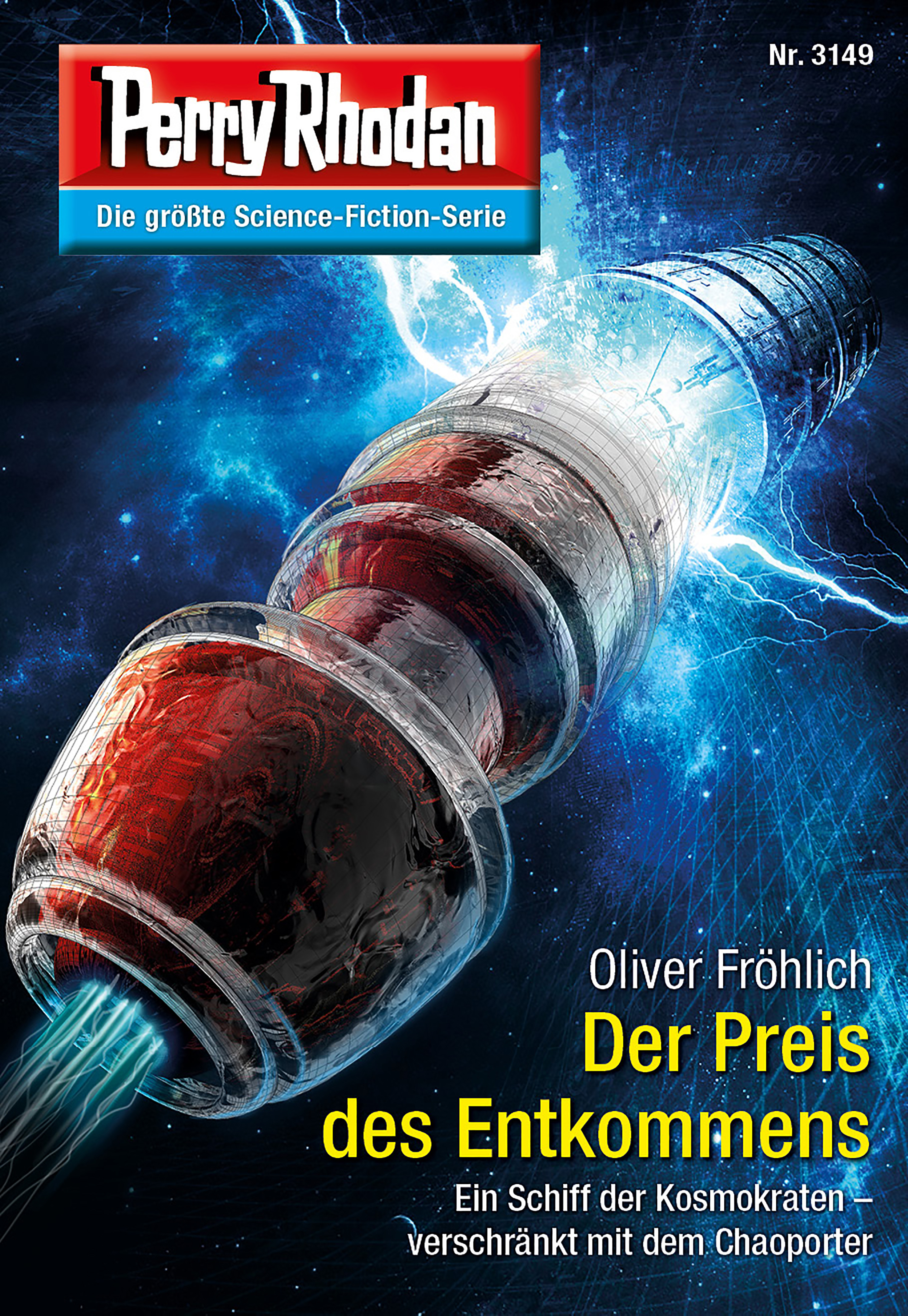 Обложка книги «Perry Rhodan 3149: Der Preis des Entkommens»