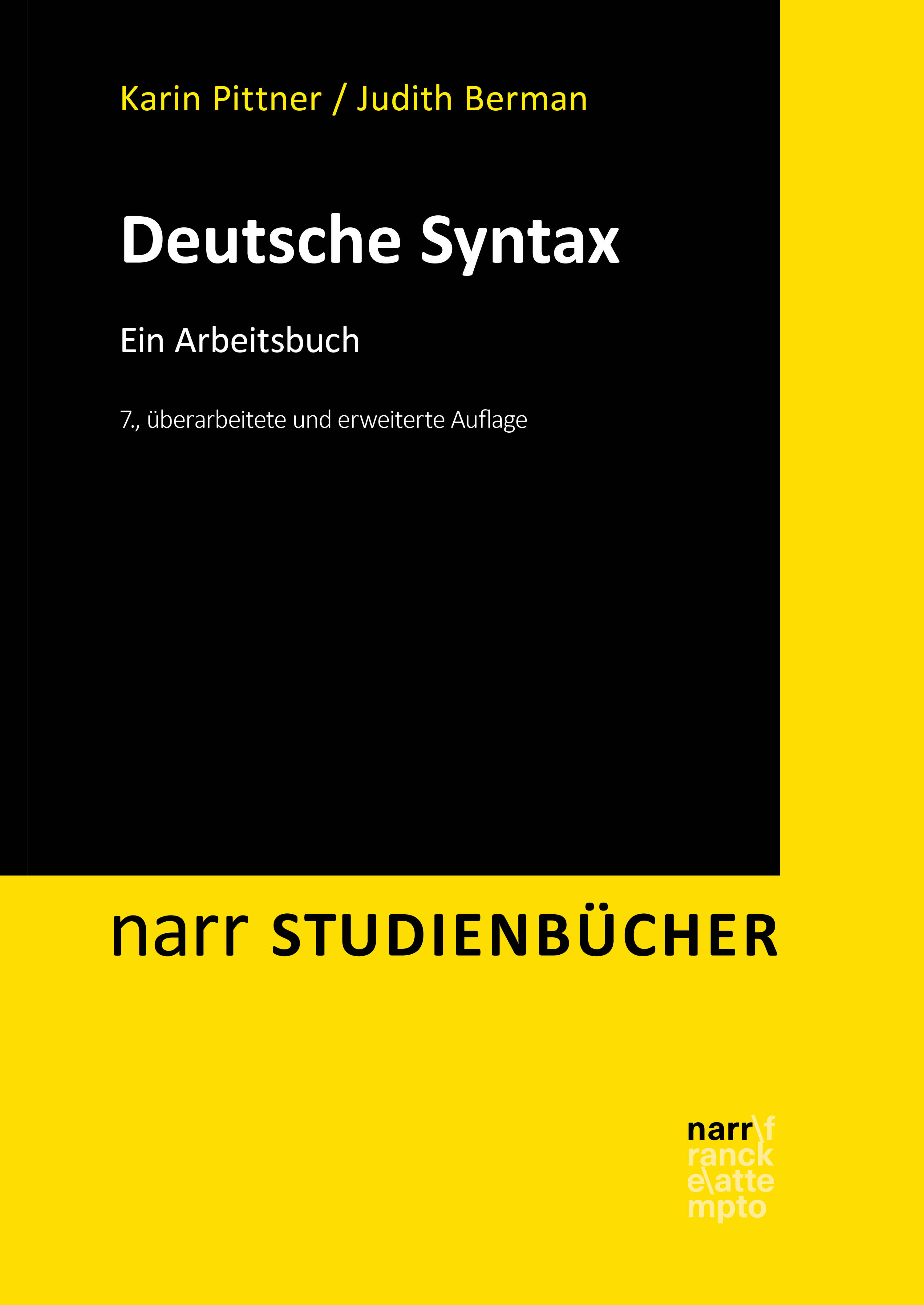 Обложка книги «Deutsche Syntax»