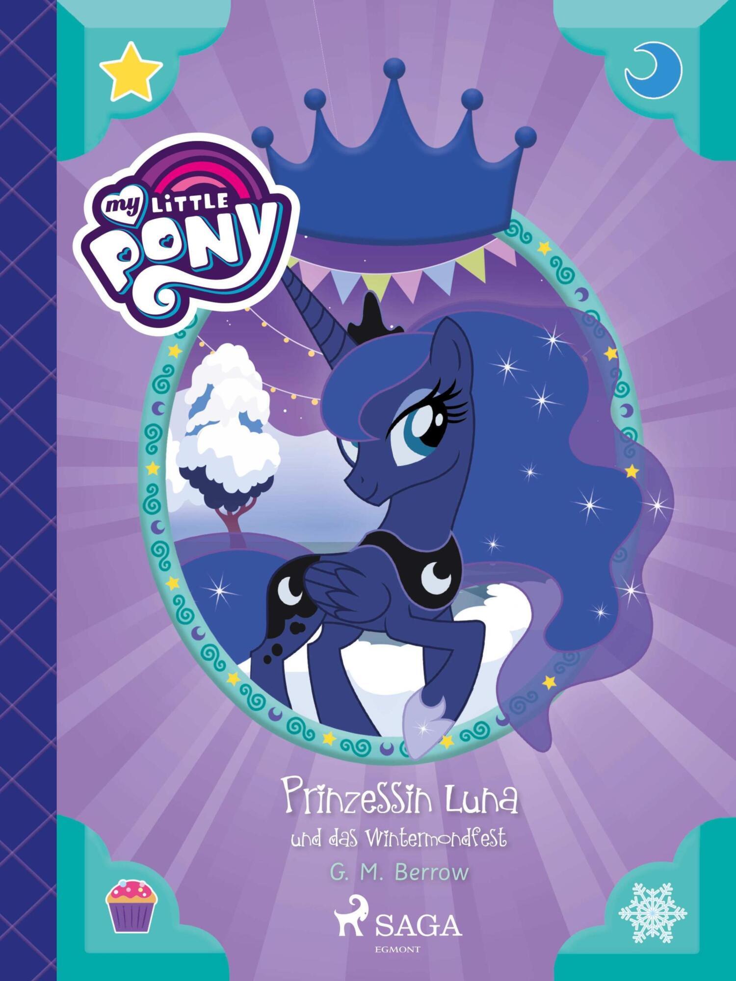 Обложка книги «My Little Pony – Prinzessin Luna und das Wintermondfest»