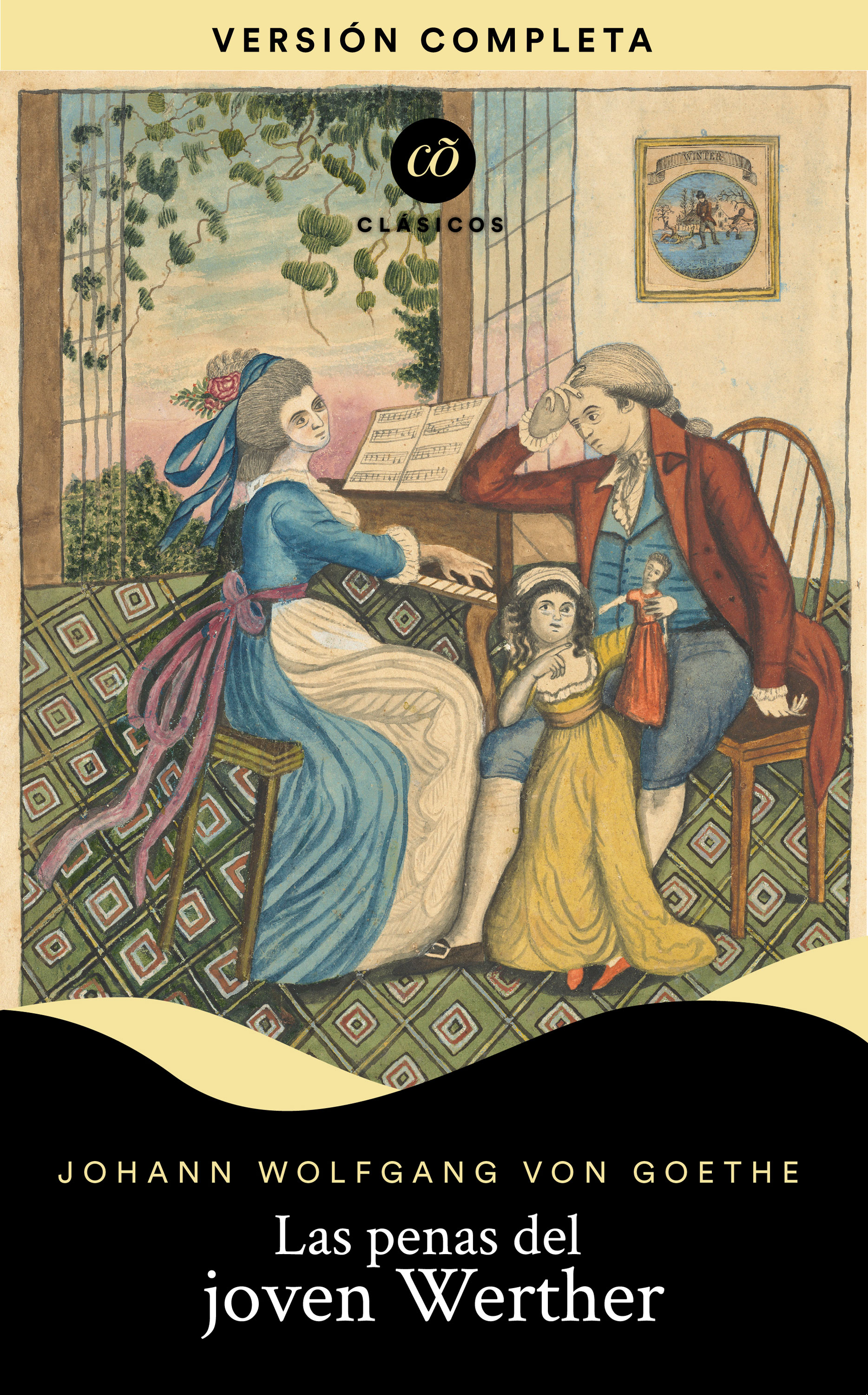 Обложка книги «Las penas del joven Werther»