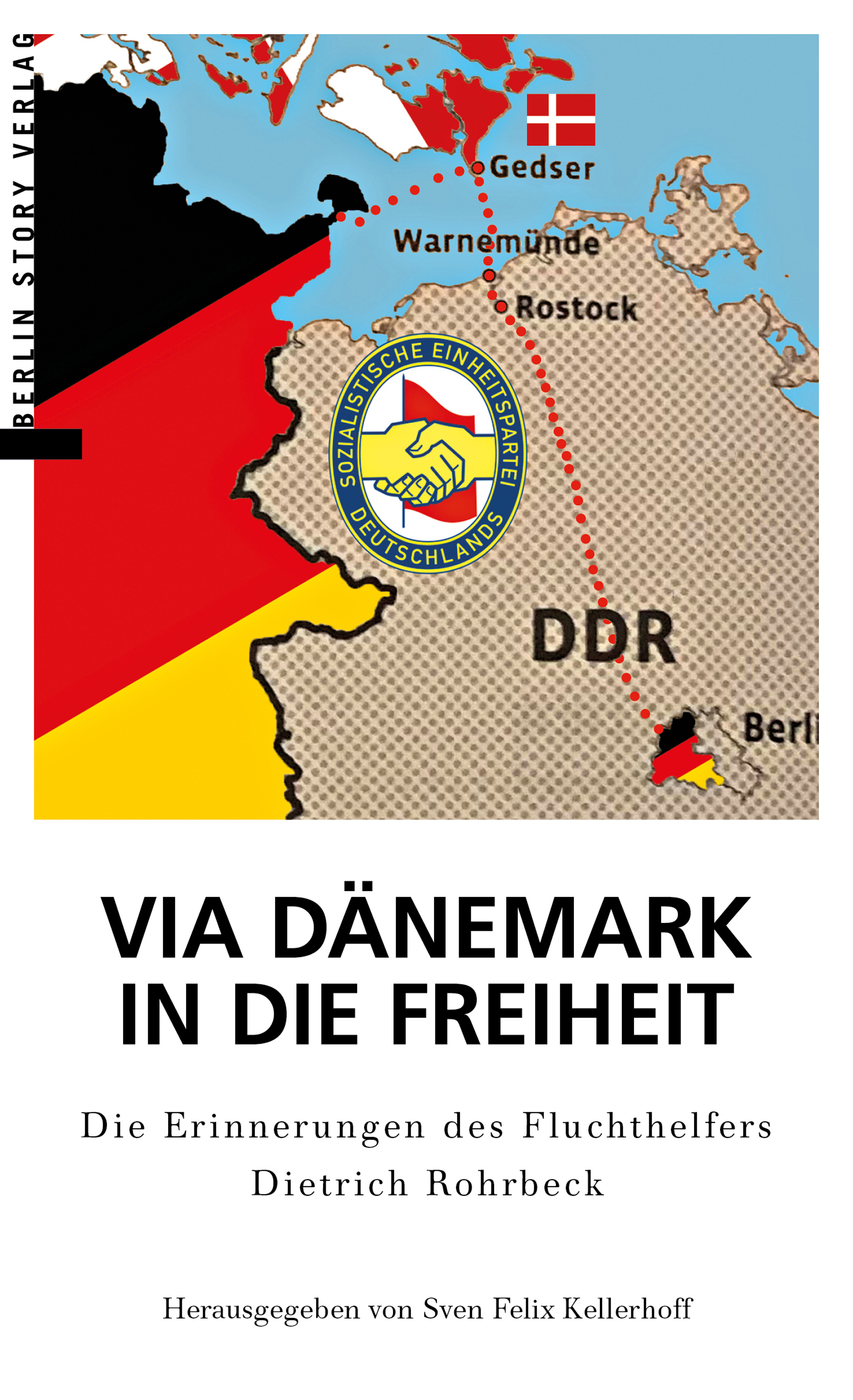 Обложка книги «Via Dänemark in die Freiheit»