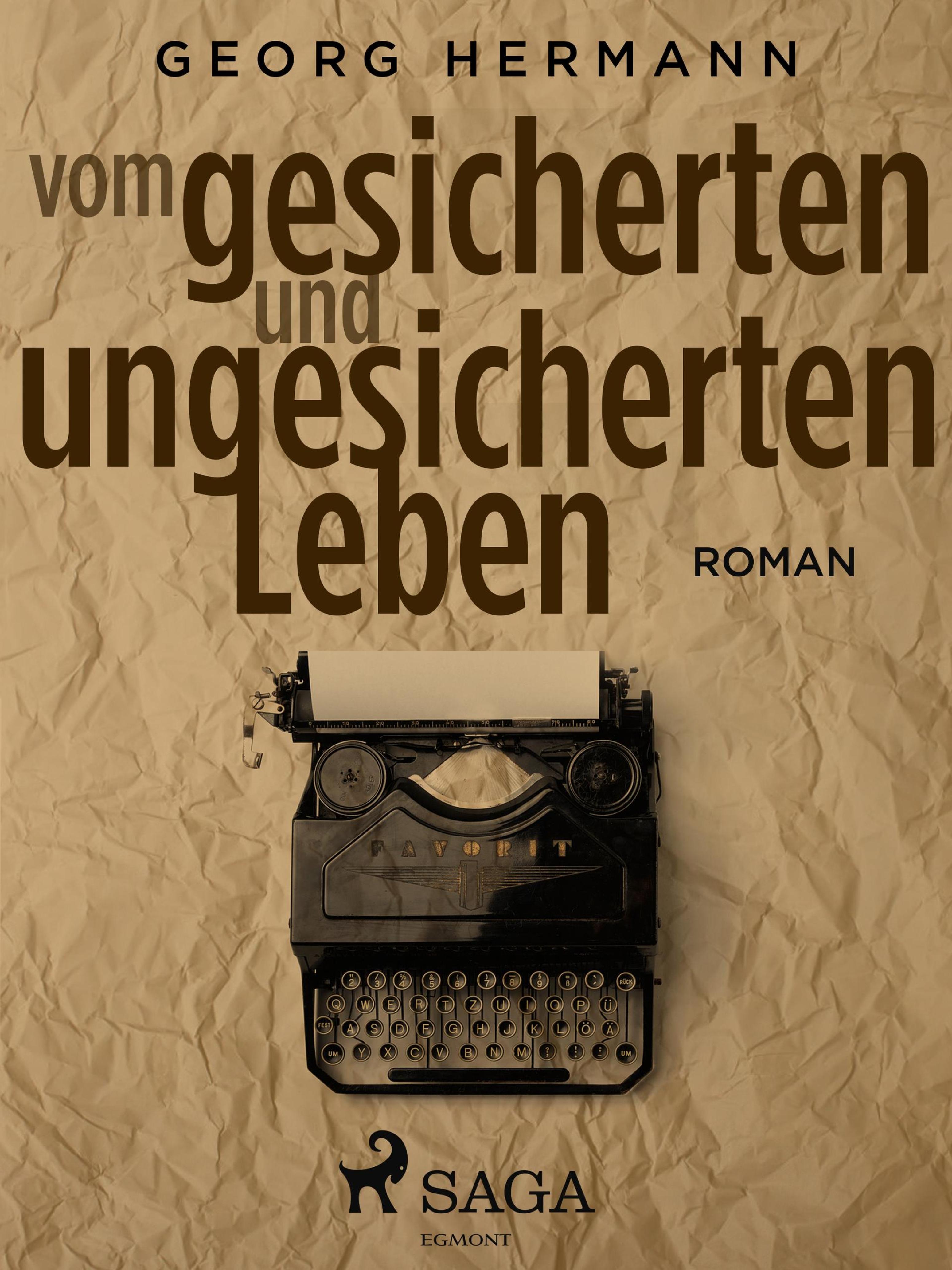 Обложка книги «Vom gesicherten und ungesicherten Leben»