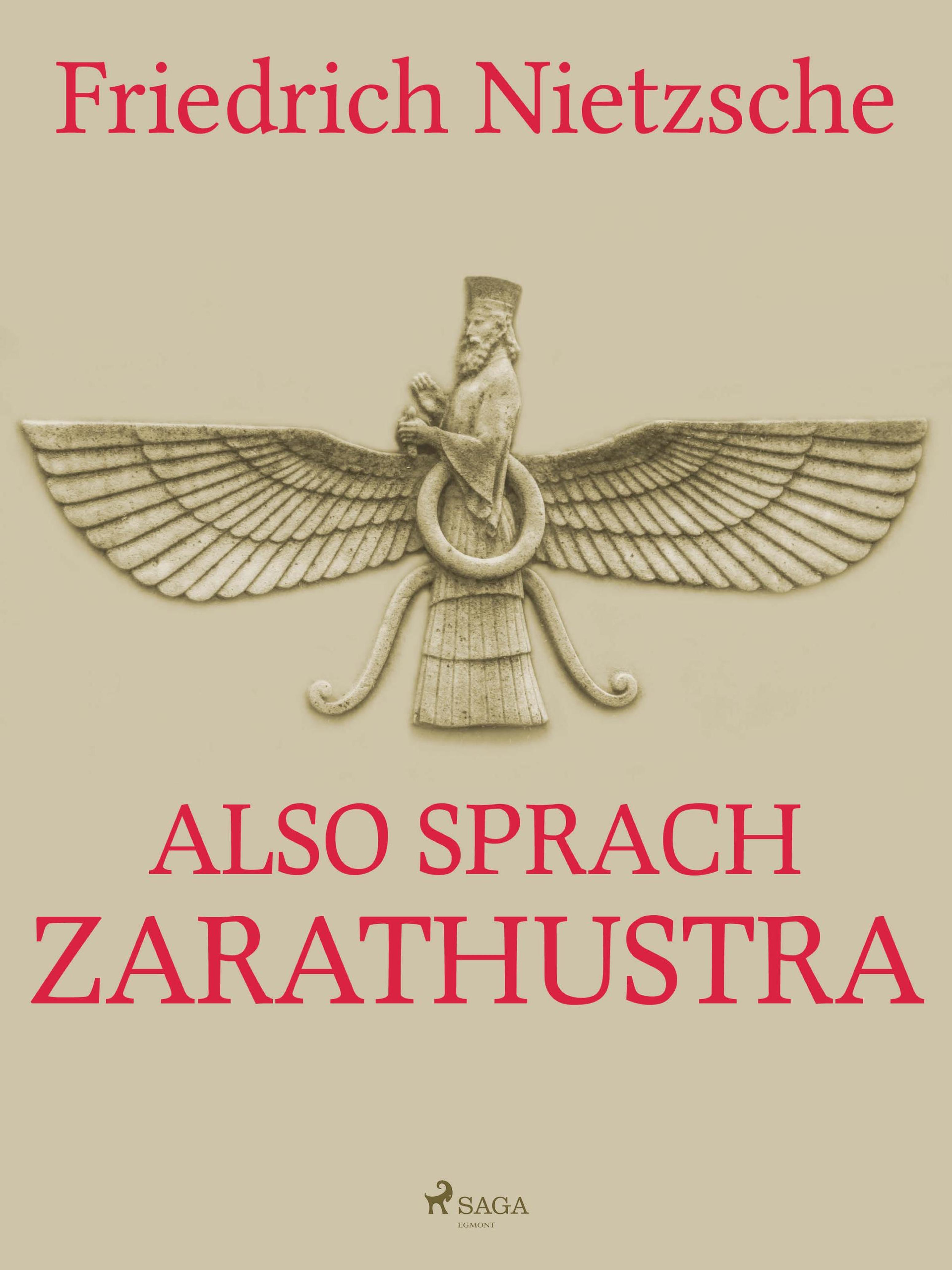Обложка книги «Also sprach Zarathustra»