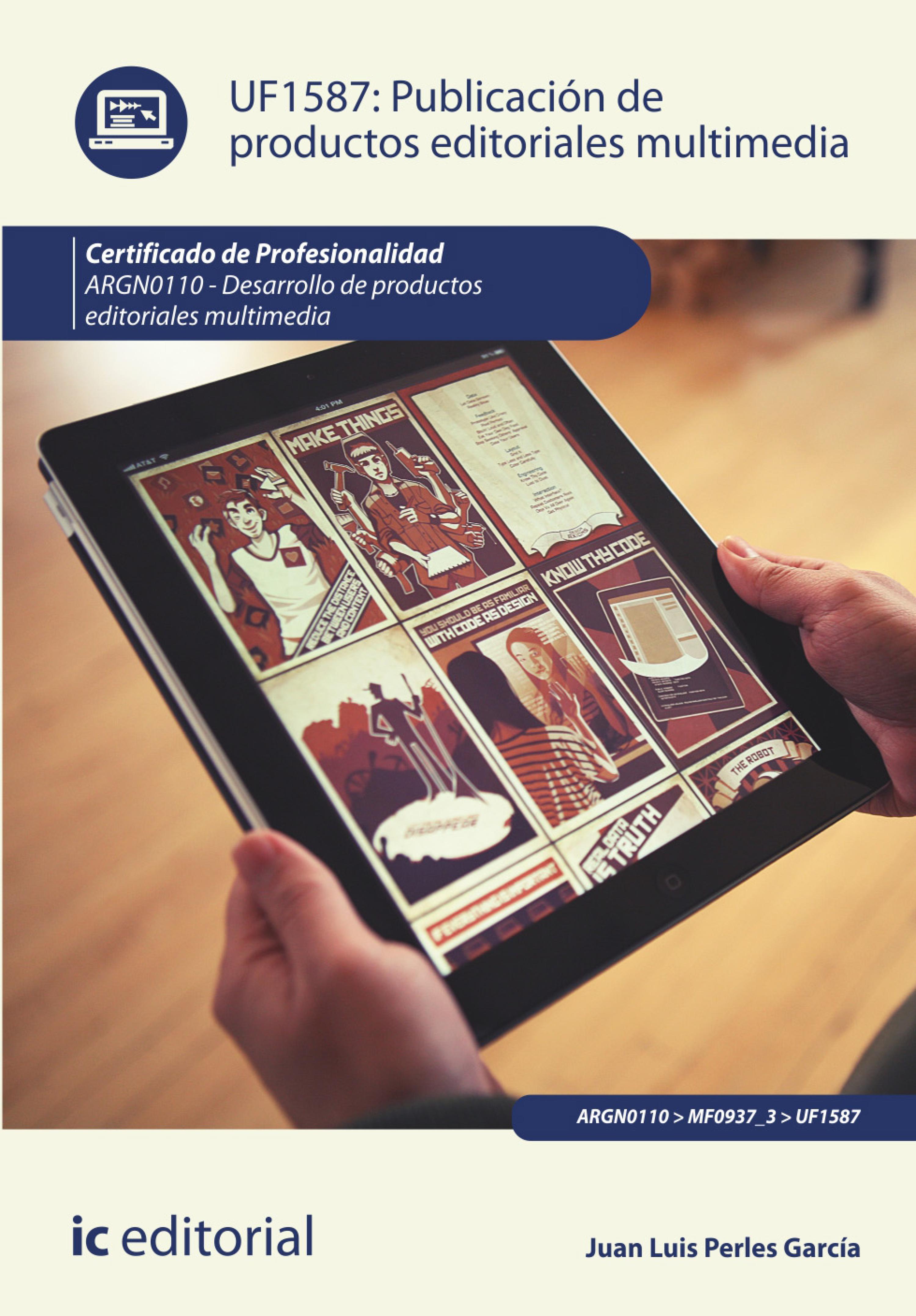 Обложка книги «Publicación de productos editoriales multimedia. ARGN0110»