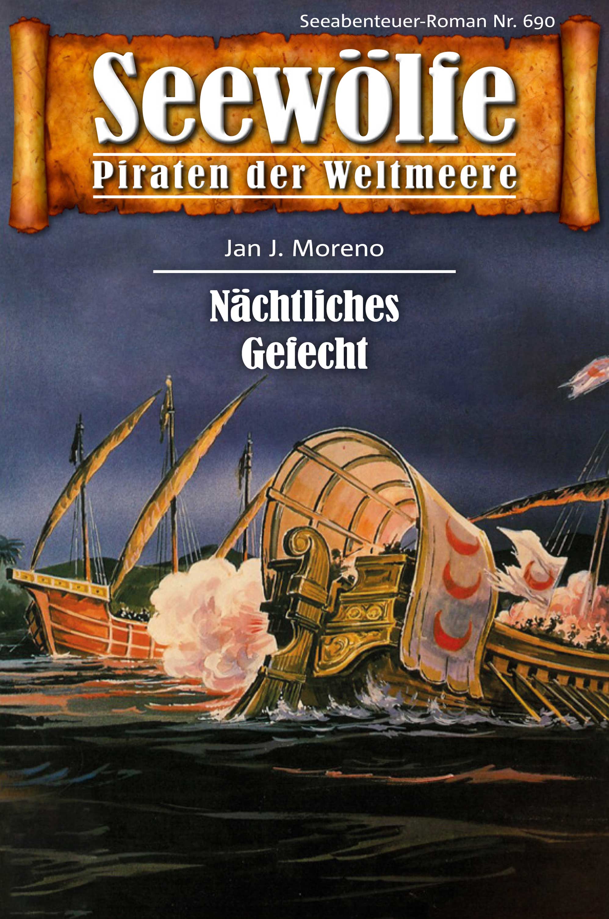 Обложка книги «Seewölfe - Piraten der Weltmeere 690»