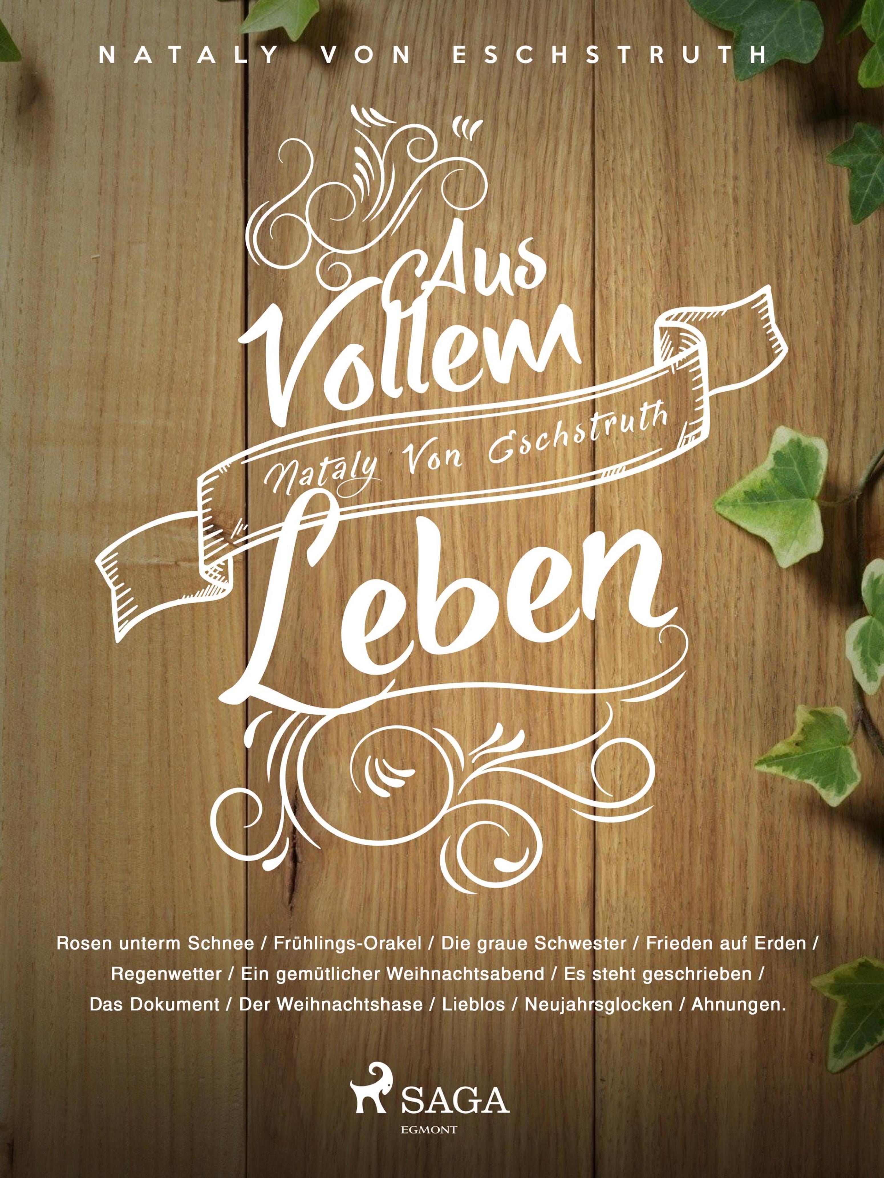 Обложка книги «Aus vollem Leben»
