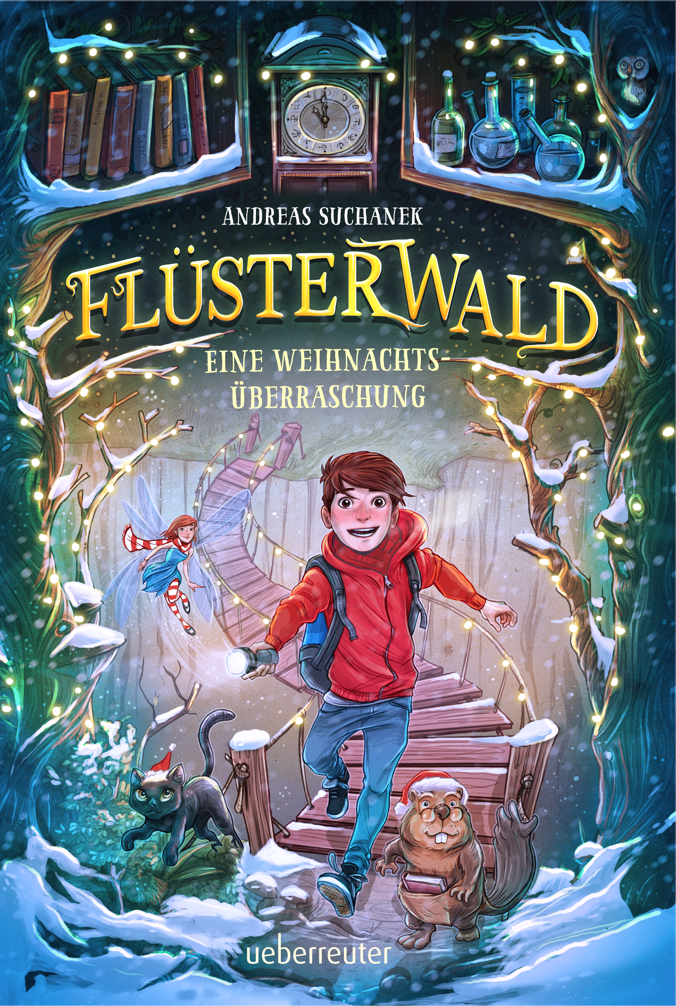 Обложка книги «Flüsterwald - Eine Weihnachtsüberraschung (Kurzgeschichte)»