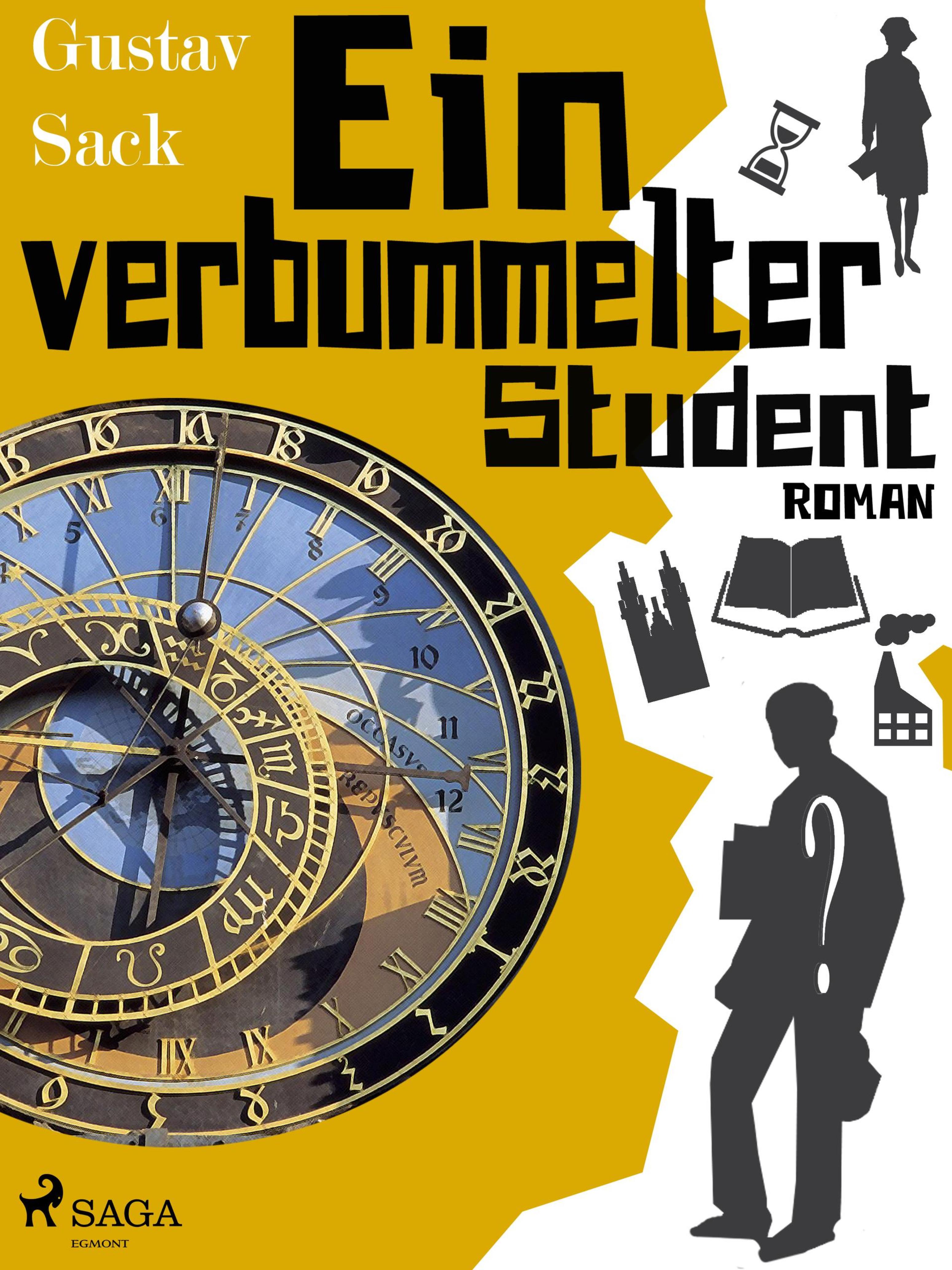 Обложка книги «Ein verbummelter Student»