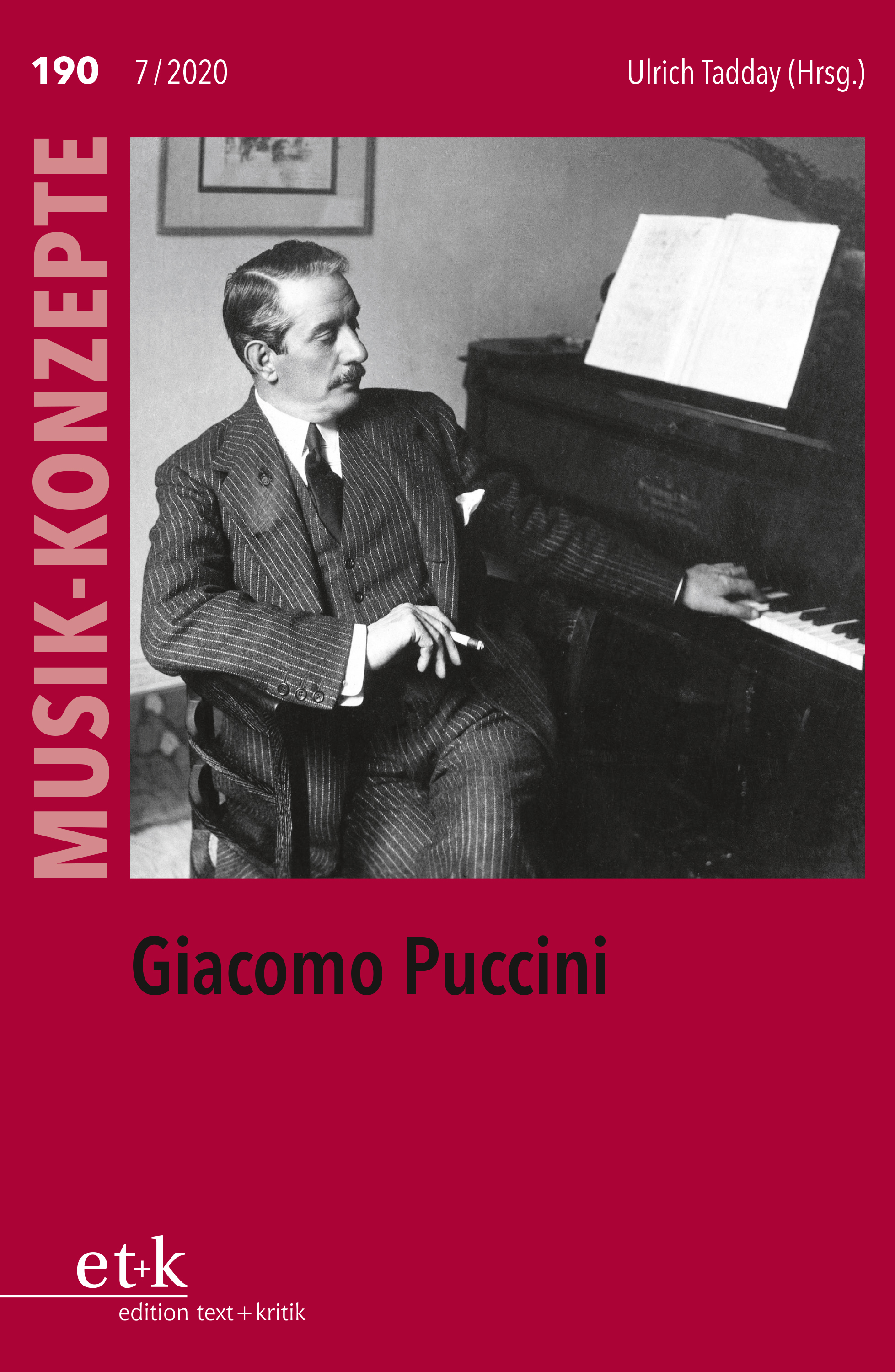 Обложка книги «MUSIK-KONZEPTE 190: Giacomo Puccini»