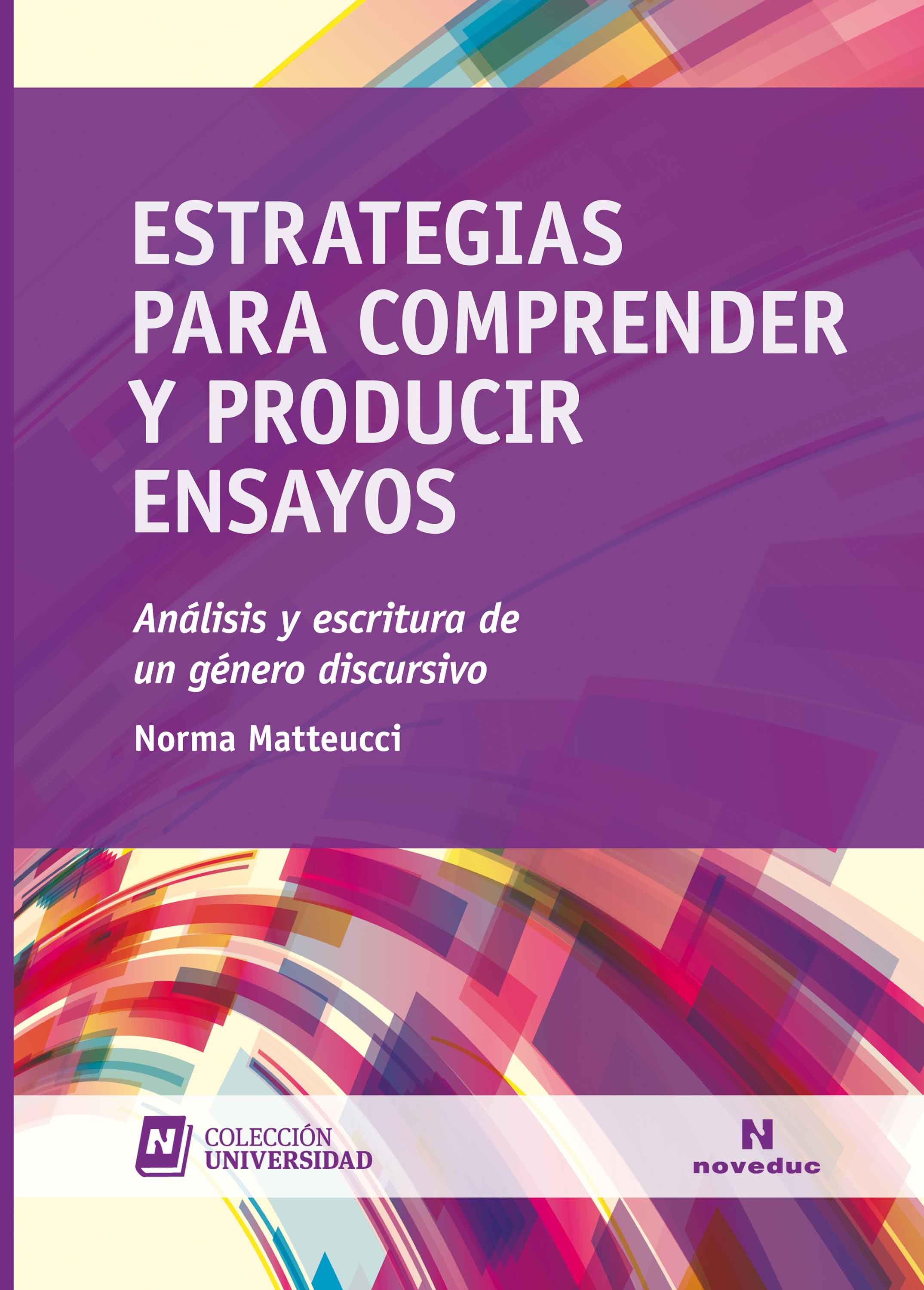 Обложка книги «Estrategias para comprender y producir ensayos»