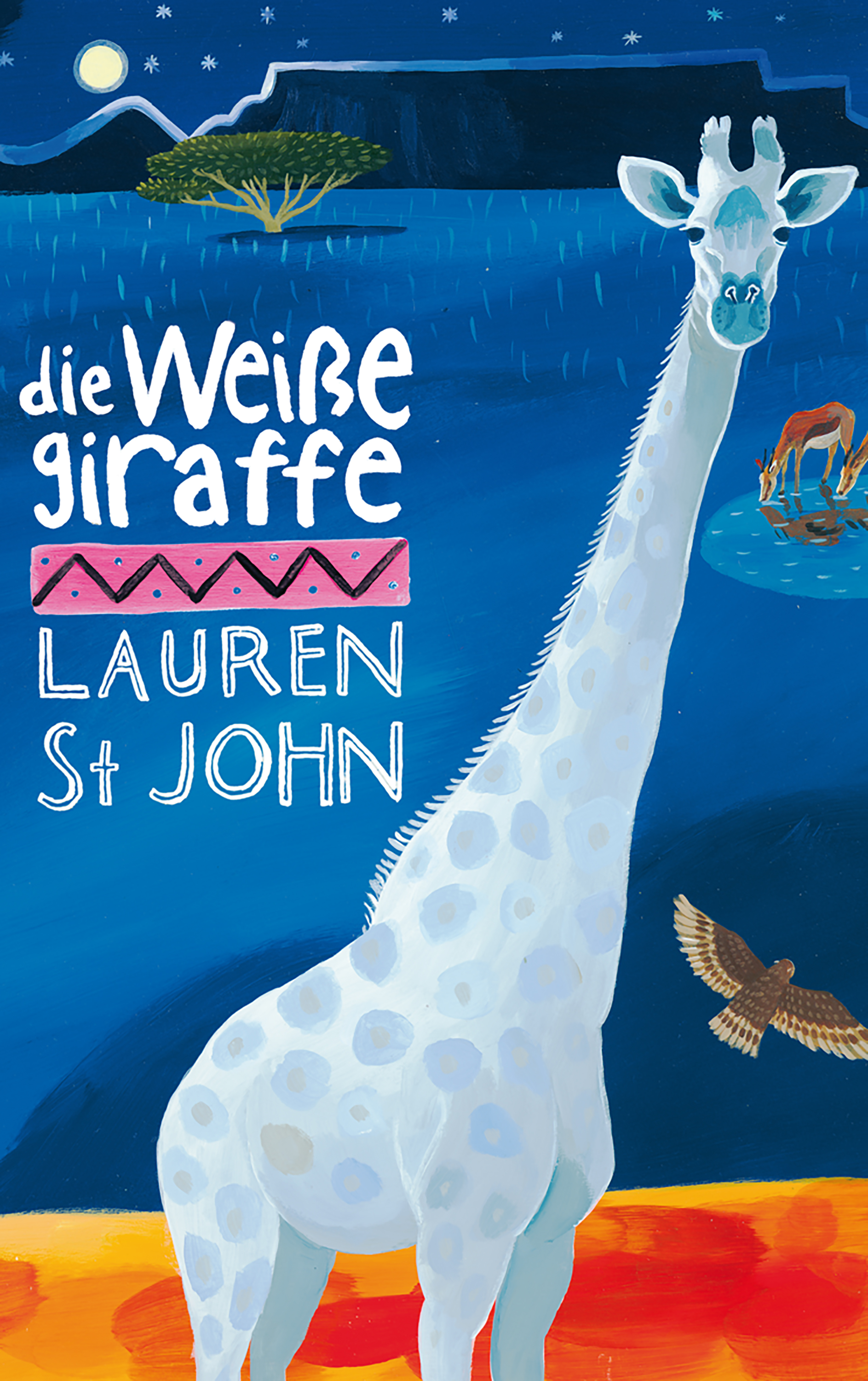 Обложка книги «Die weiße Giraffe»