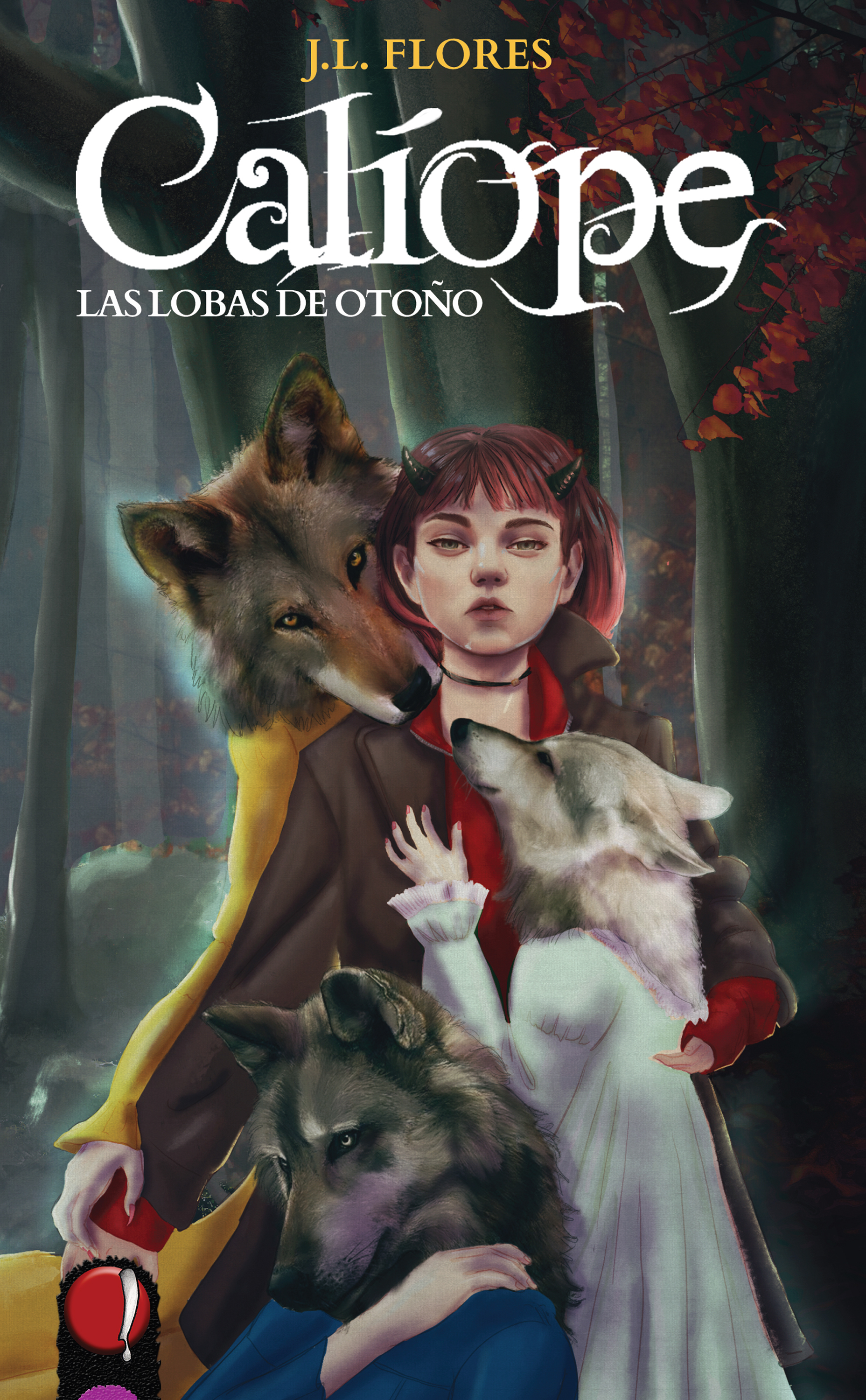 Обложка книги «Calíope y las lobas de Otoño»