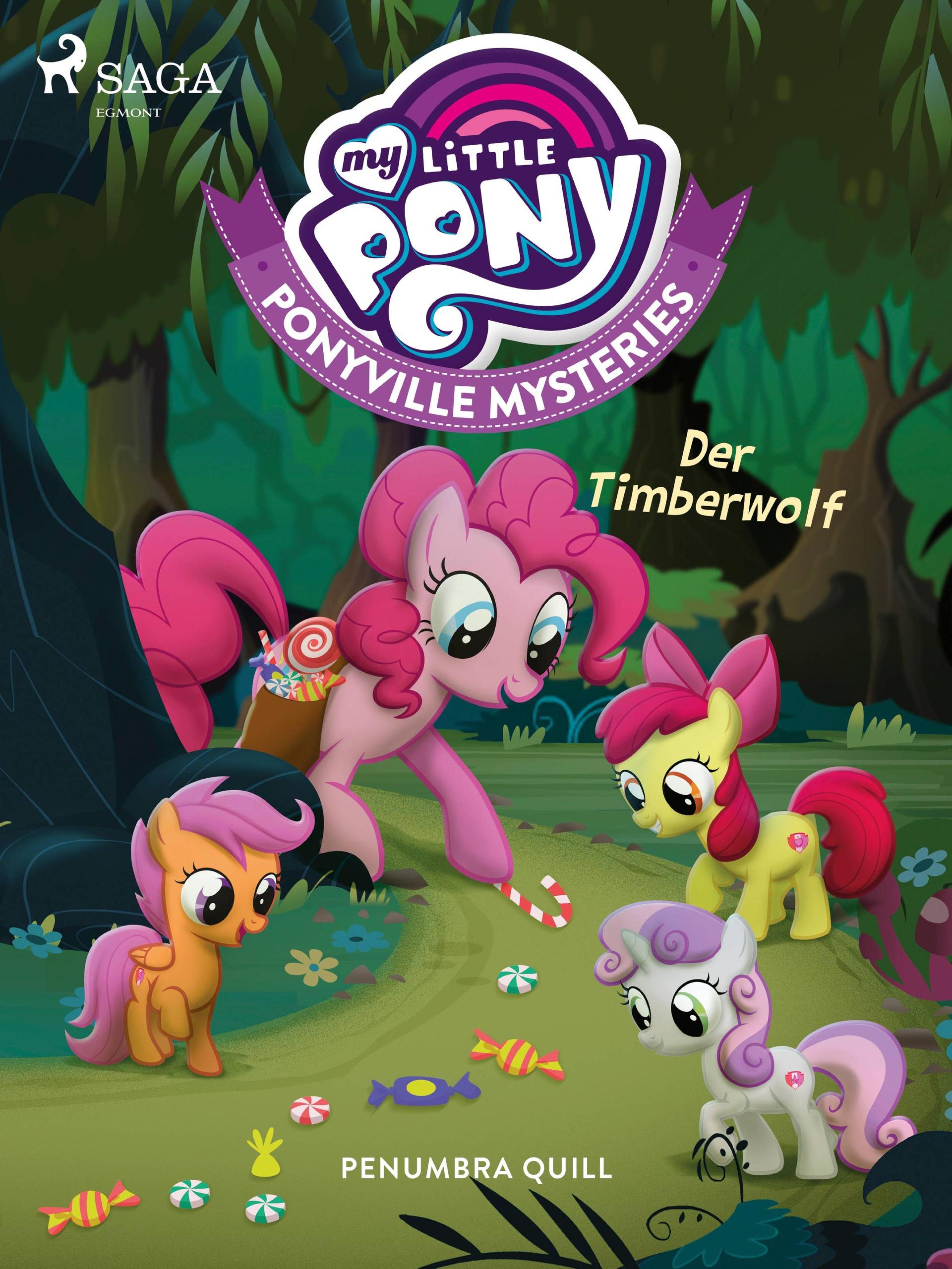 Обложка книги «My Little Pony - Ponyville Mysteries - Der Timberwolf»