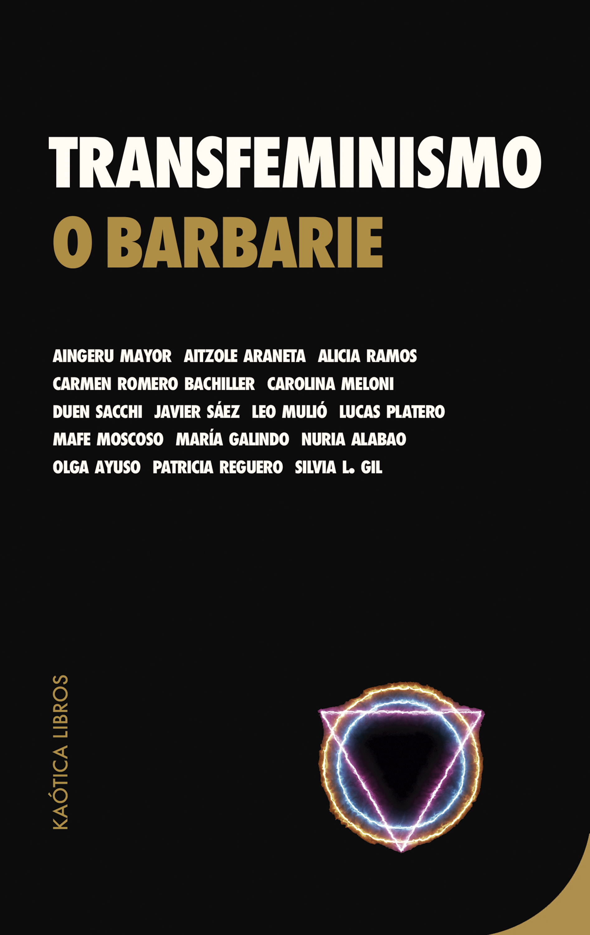 Обложка книги «Transfeminismo o barbarie»