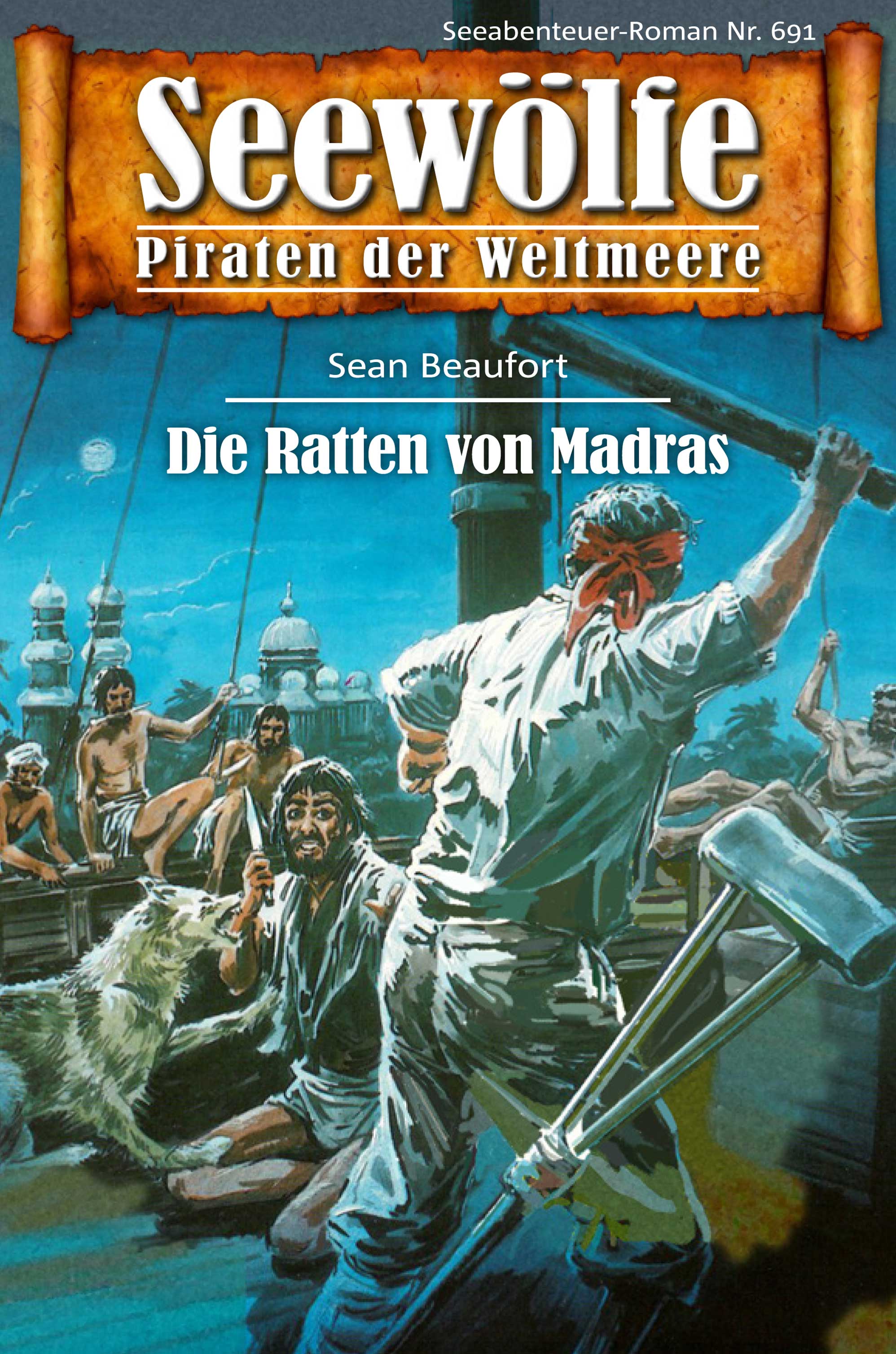 Обложка книги «Seewölfe - Piraten der Weltmeere 691»