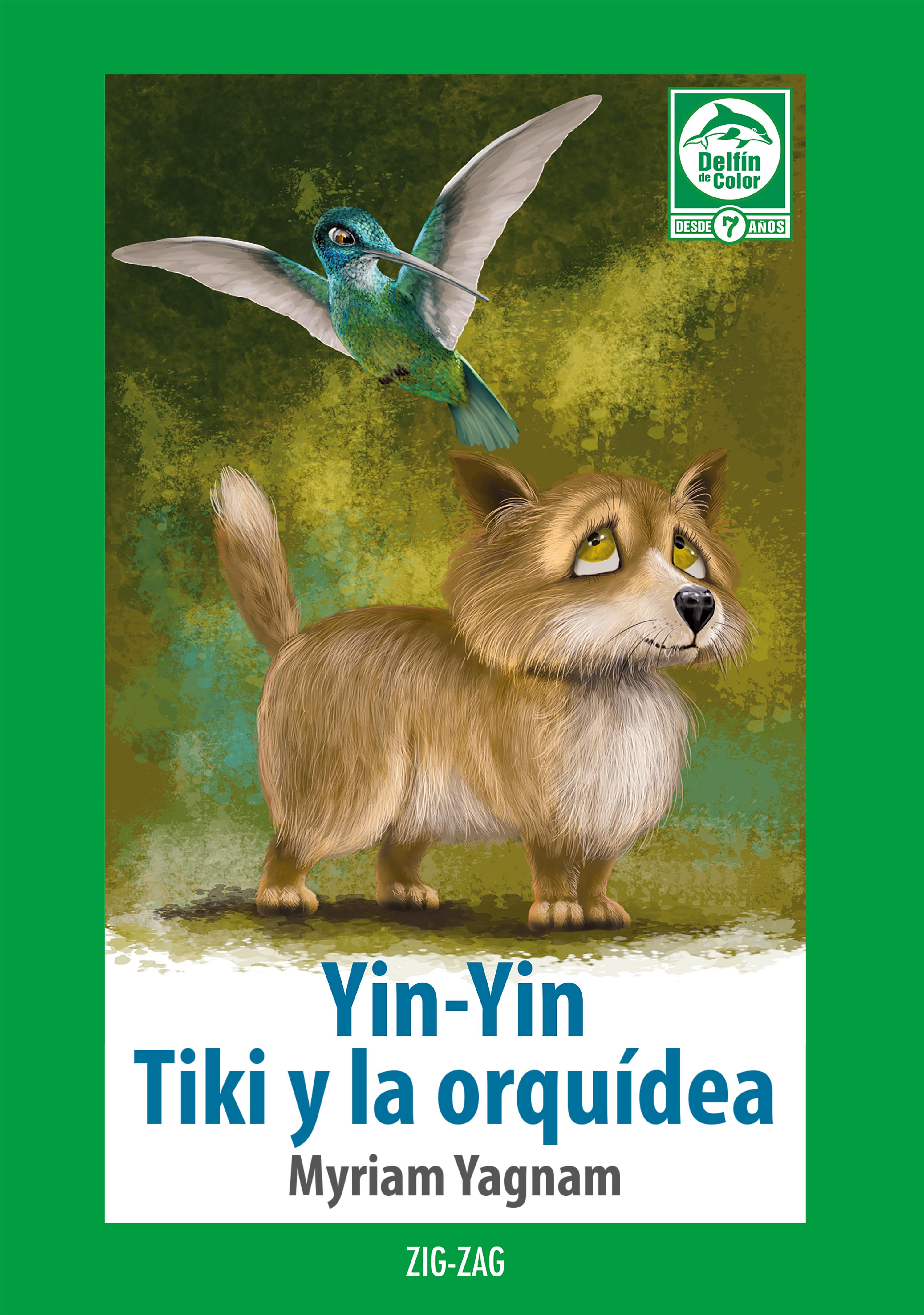 Обложка книги «Yin Yin – Tiki y la orquídea»