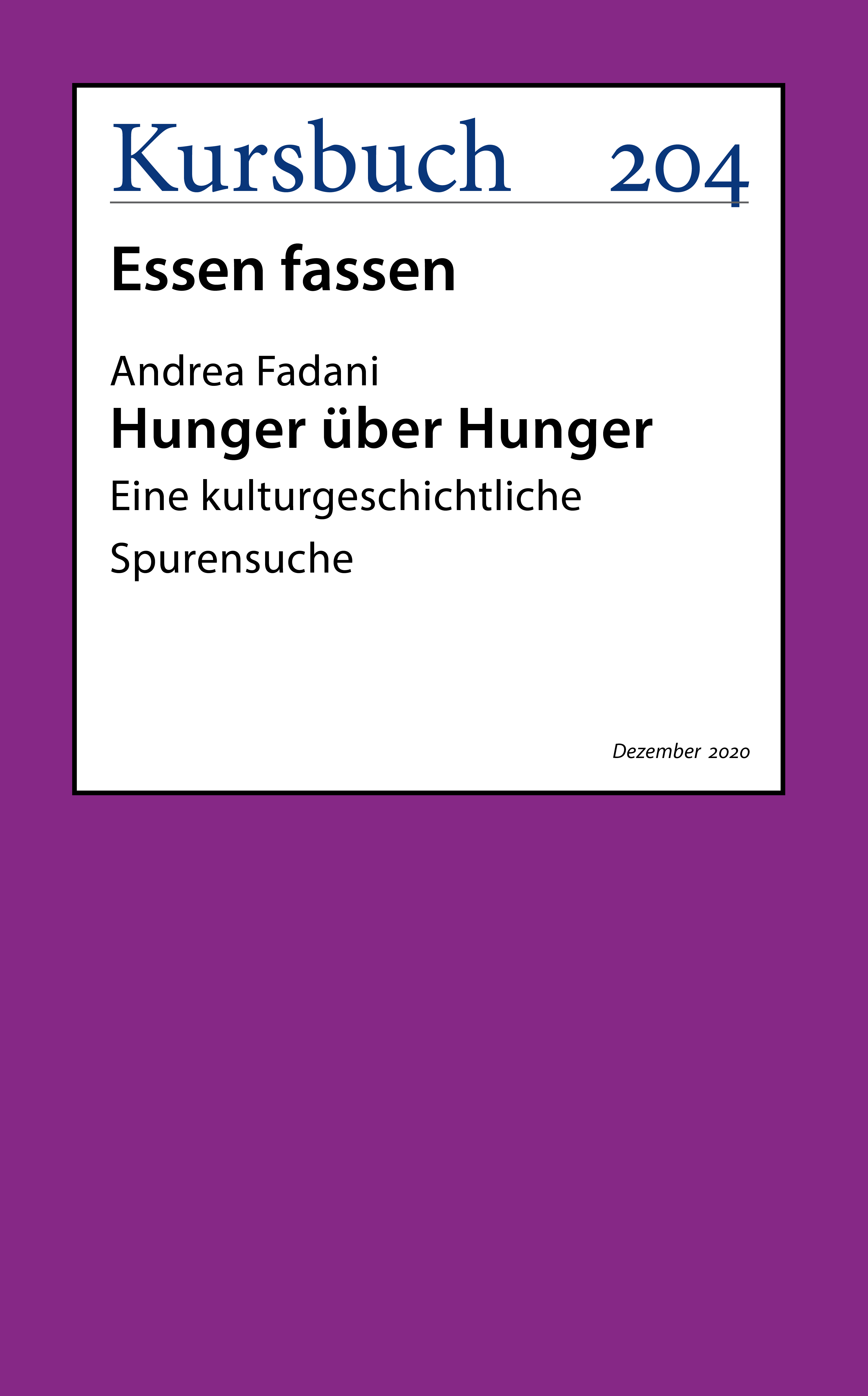 Обложка книги «Hunger über Hunger.»
