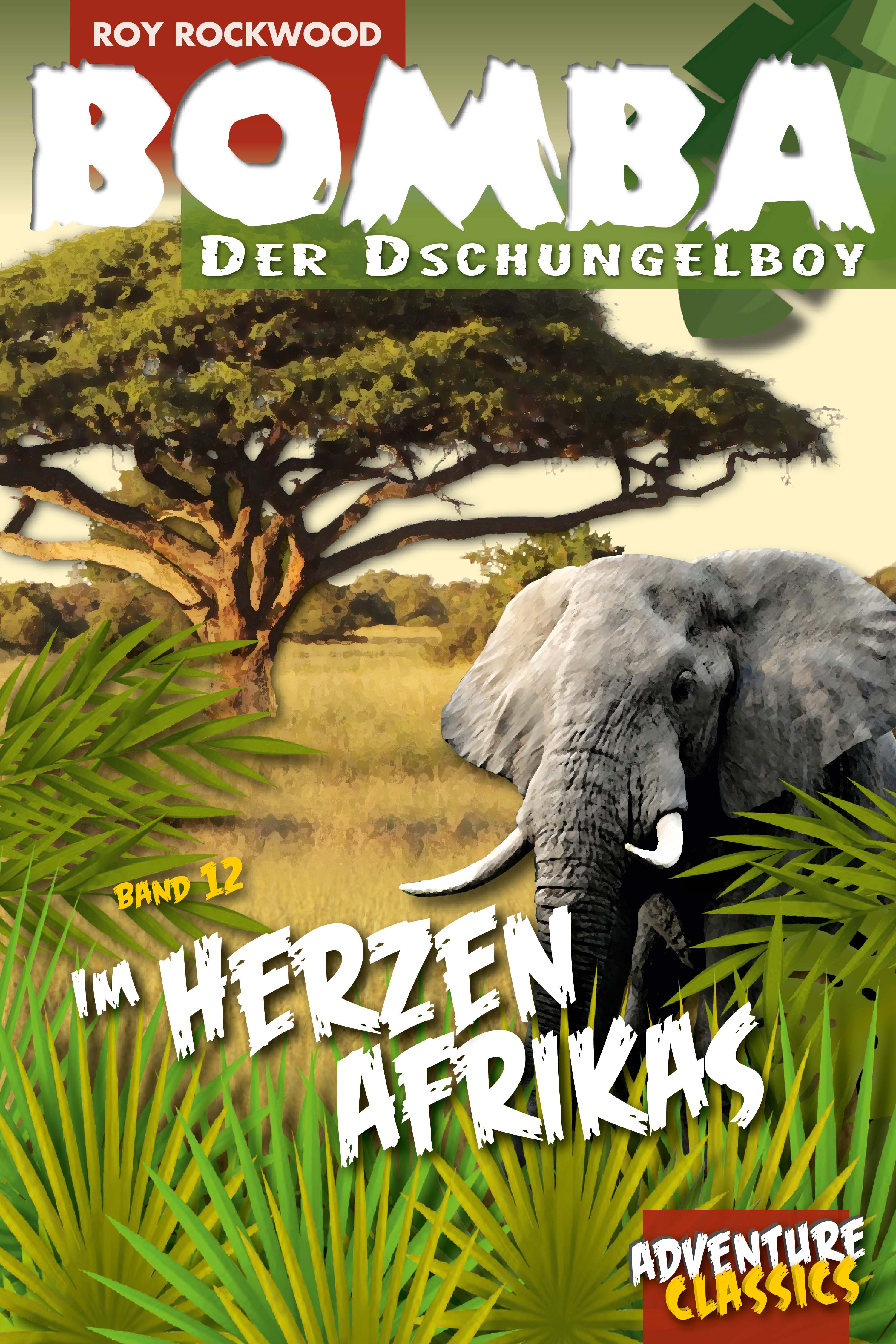 Обложка книги «Bomba im Herzen Afrikas»