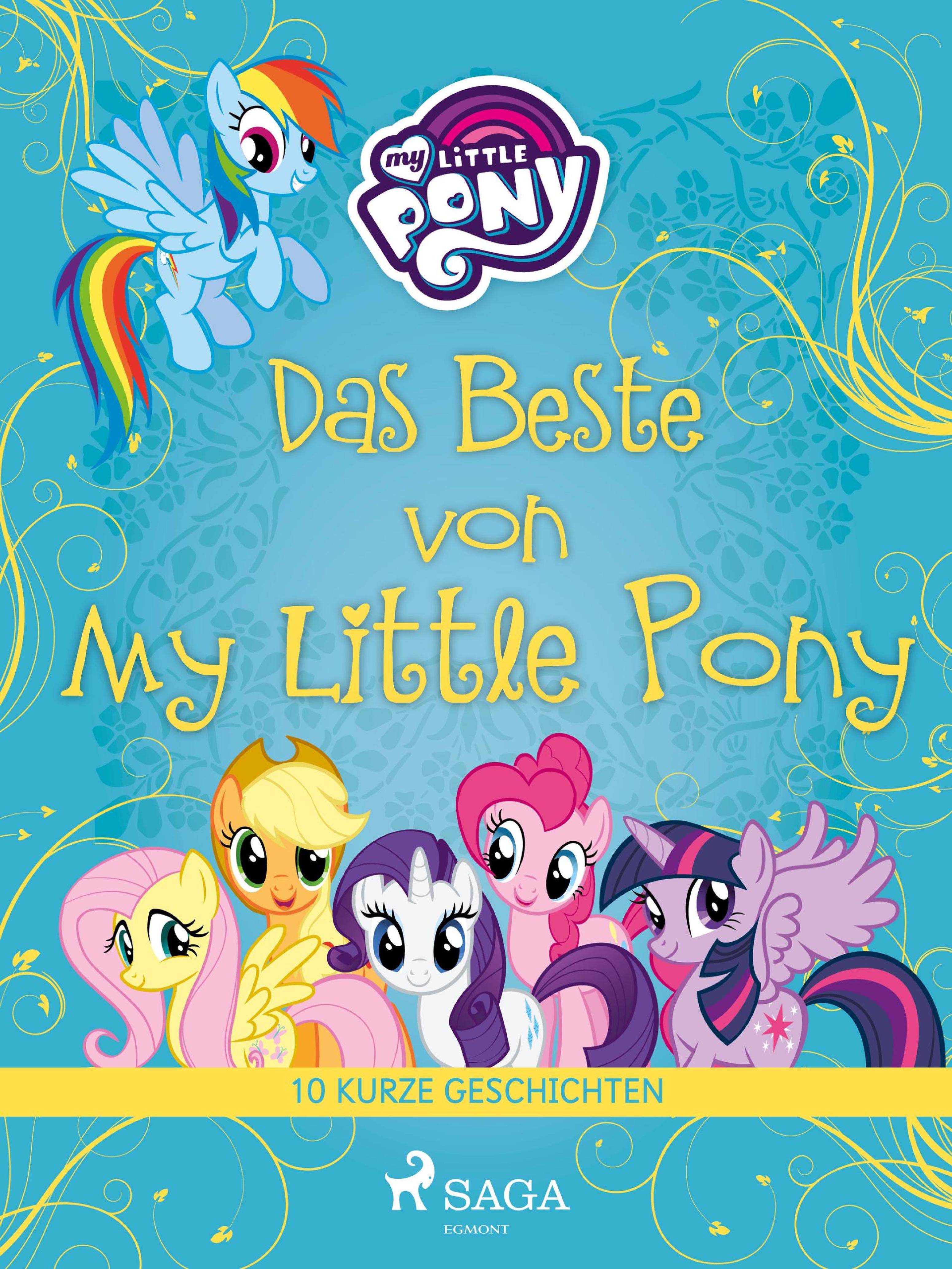 Обложка книги «Das Beste von My Little Pony - 10 kurze Geschichten»