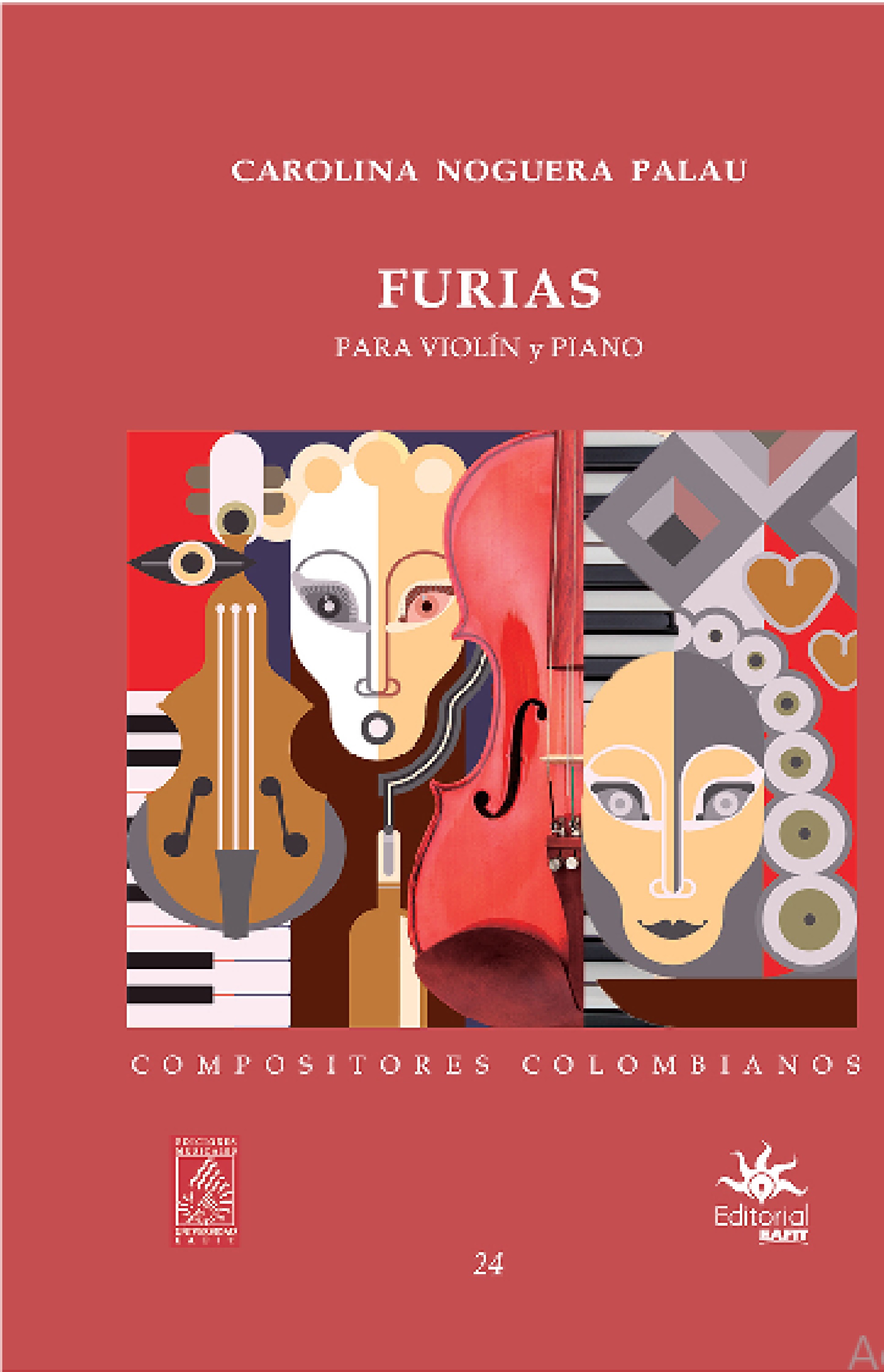 Обложка книги «Furias para violín y piano»