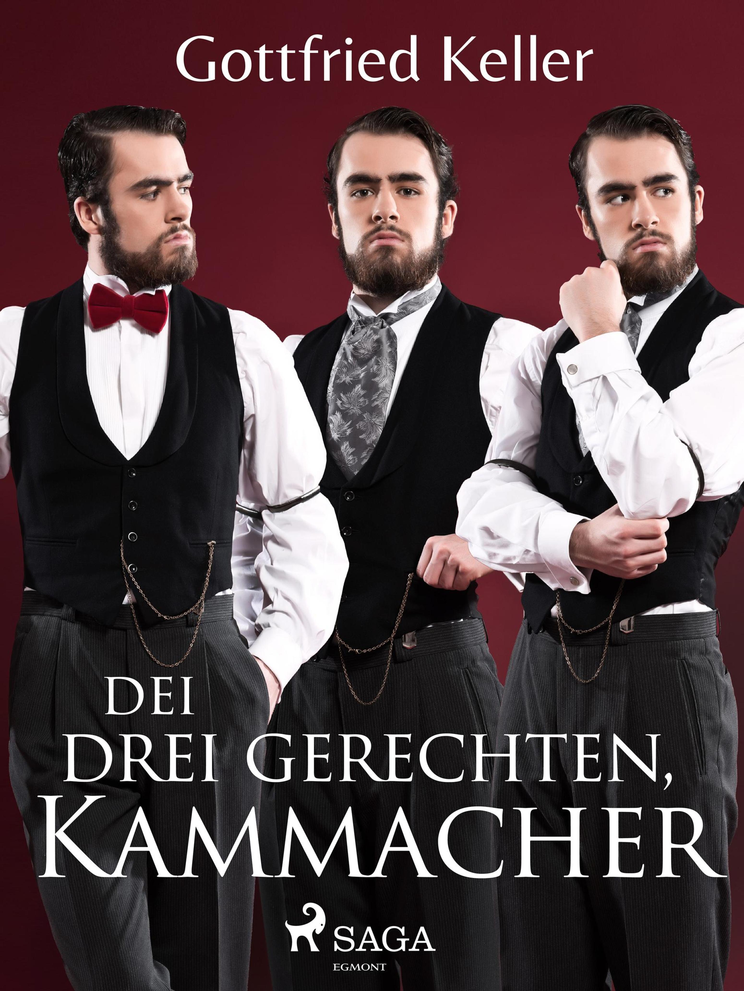 Обложка книги «Die drei gerechten Kammacher»