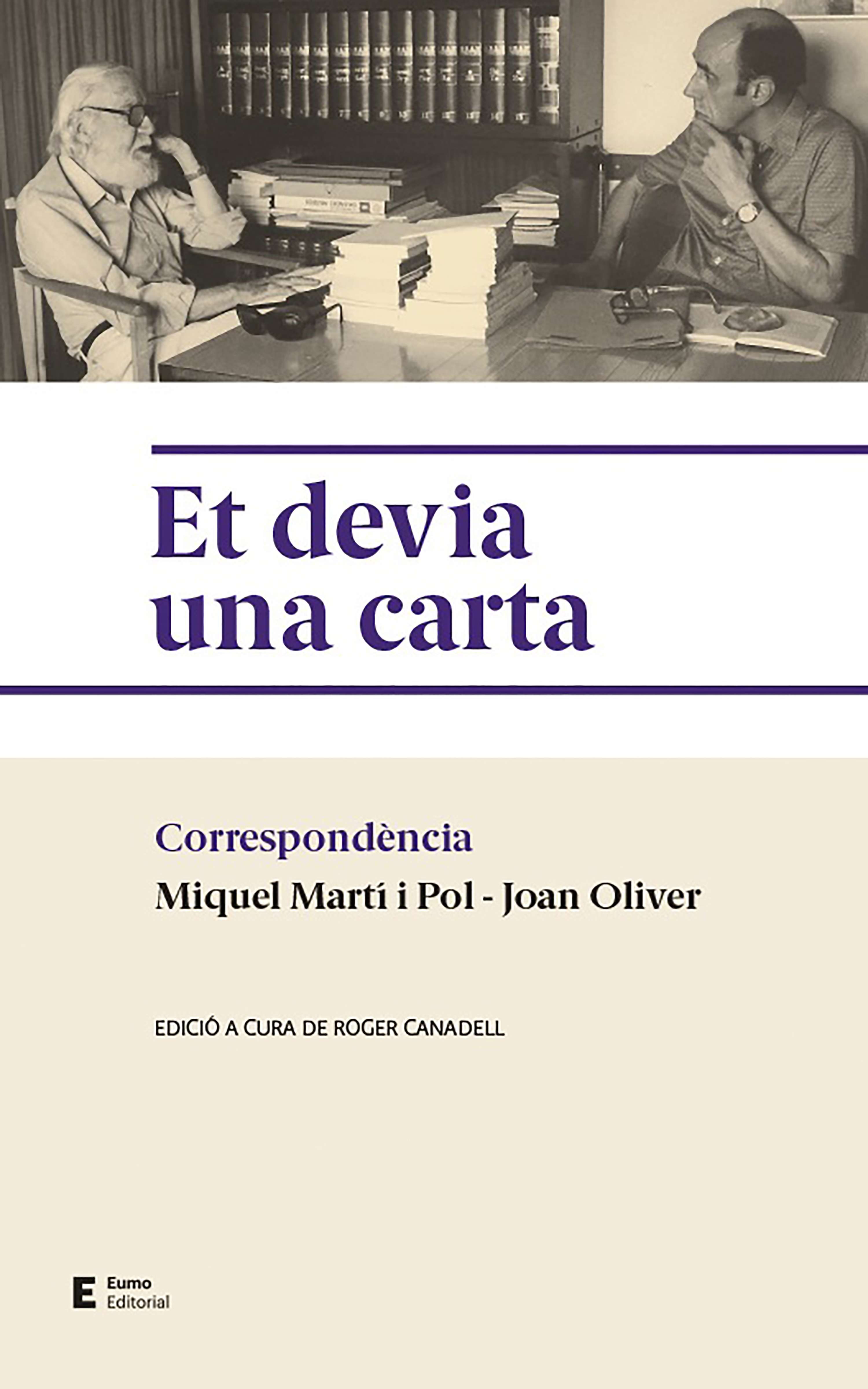 Обложка книги «Et devia una carta»