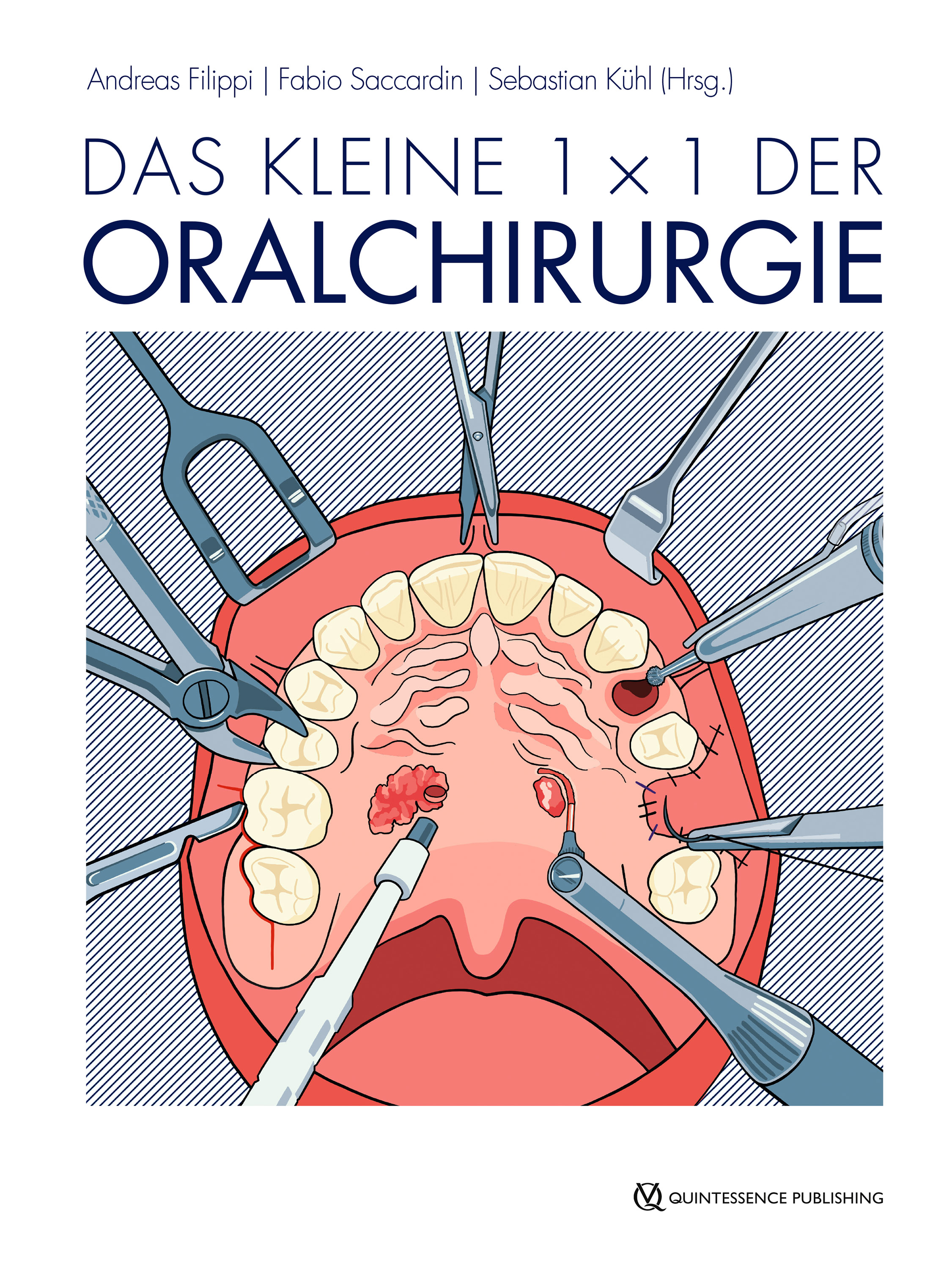 Обложка книги «Das kleine 1 x 1 der Oralchirurgie»