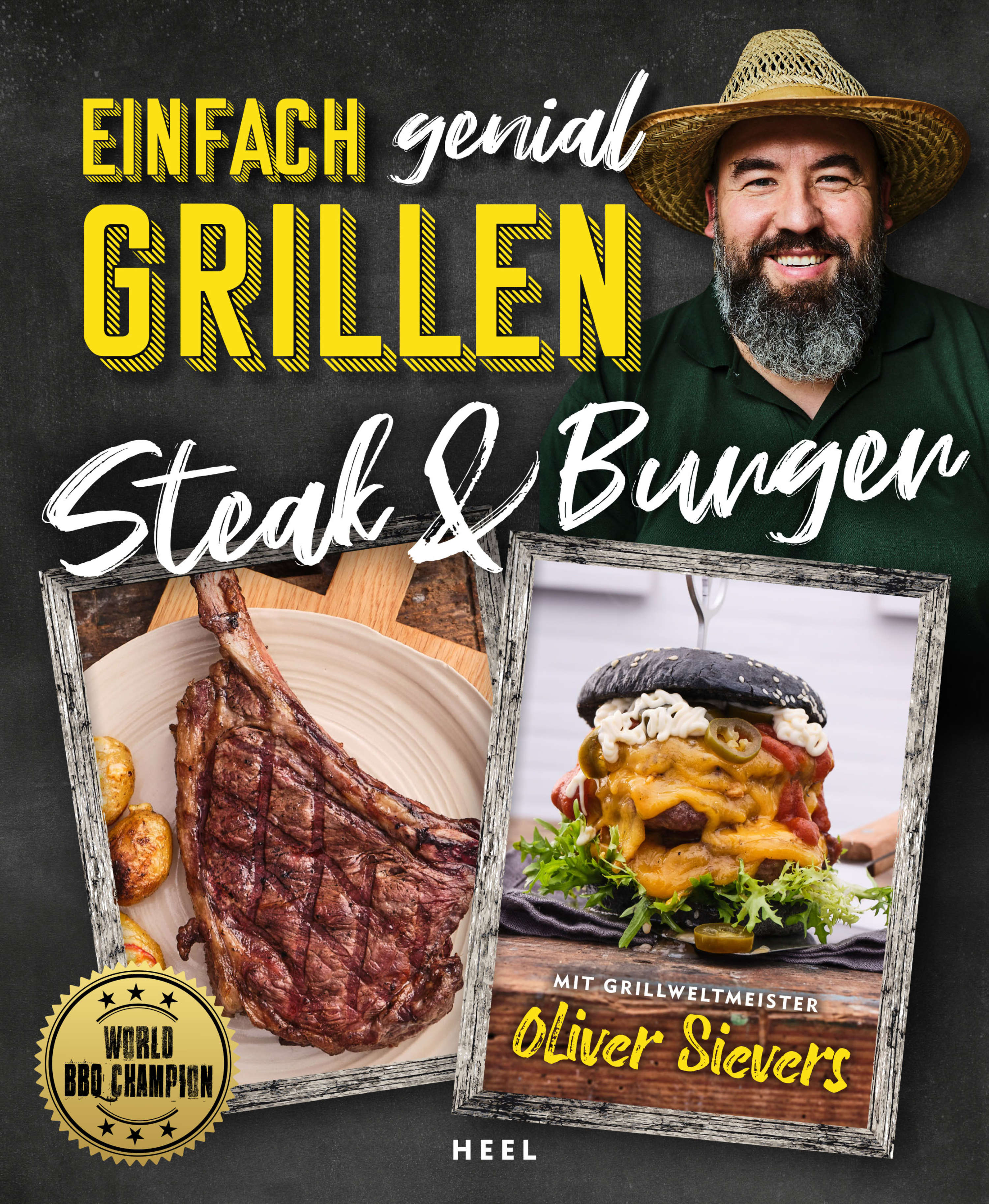 Обложка книги «Einfach genial Grillen: Steak & Burger»