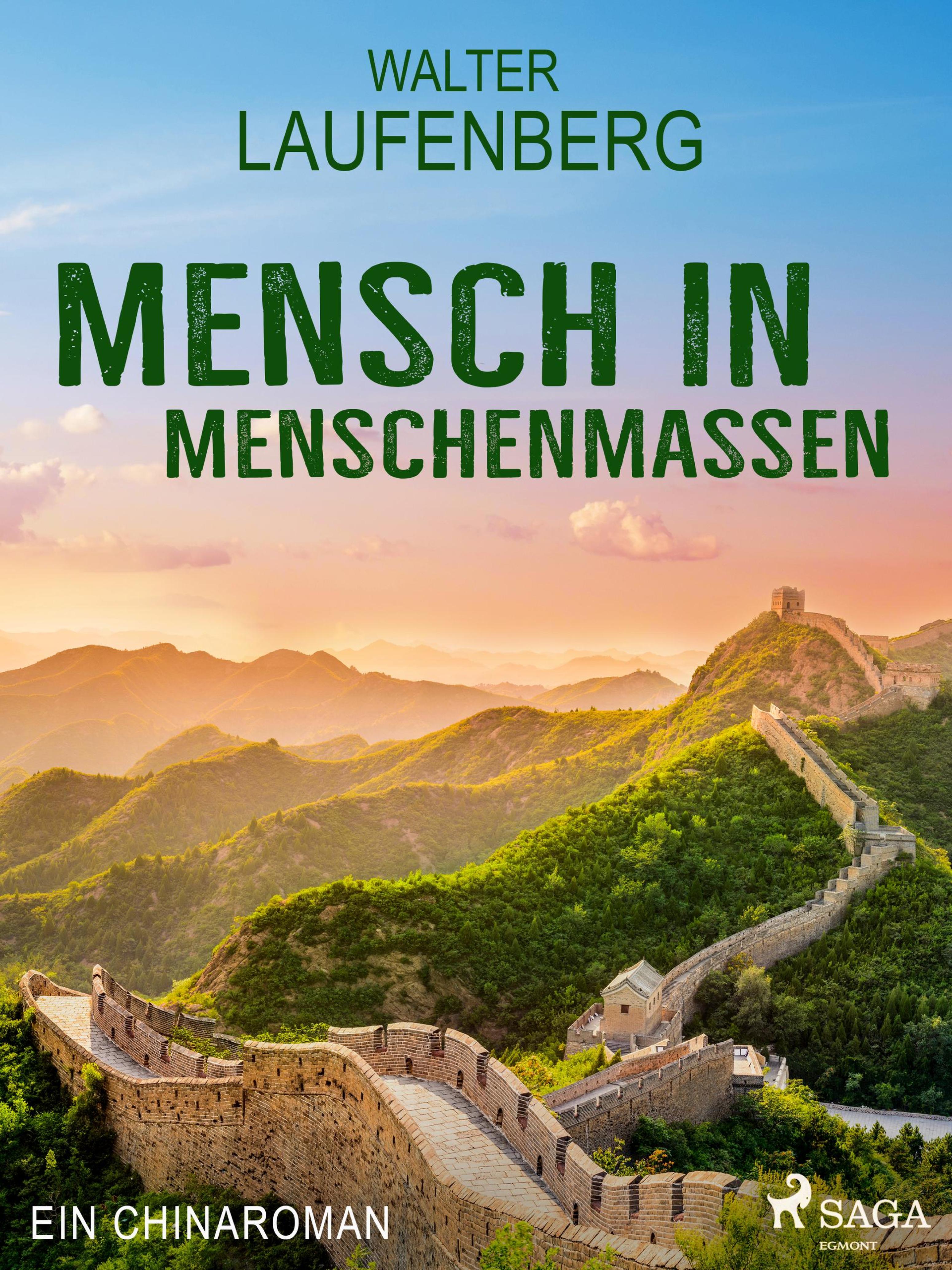 Обложка книги «Mensch in Menschenmassen - Ein Chinaroman»