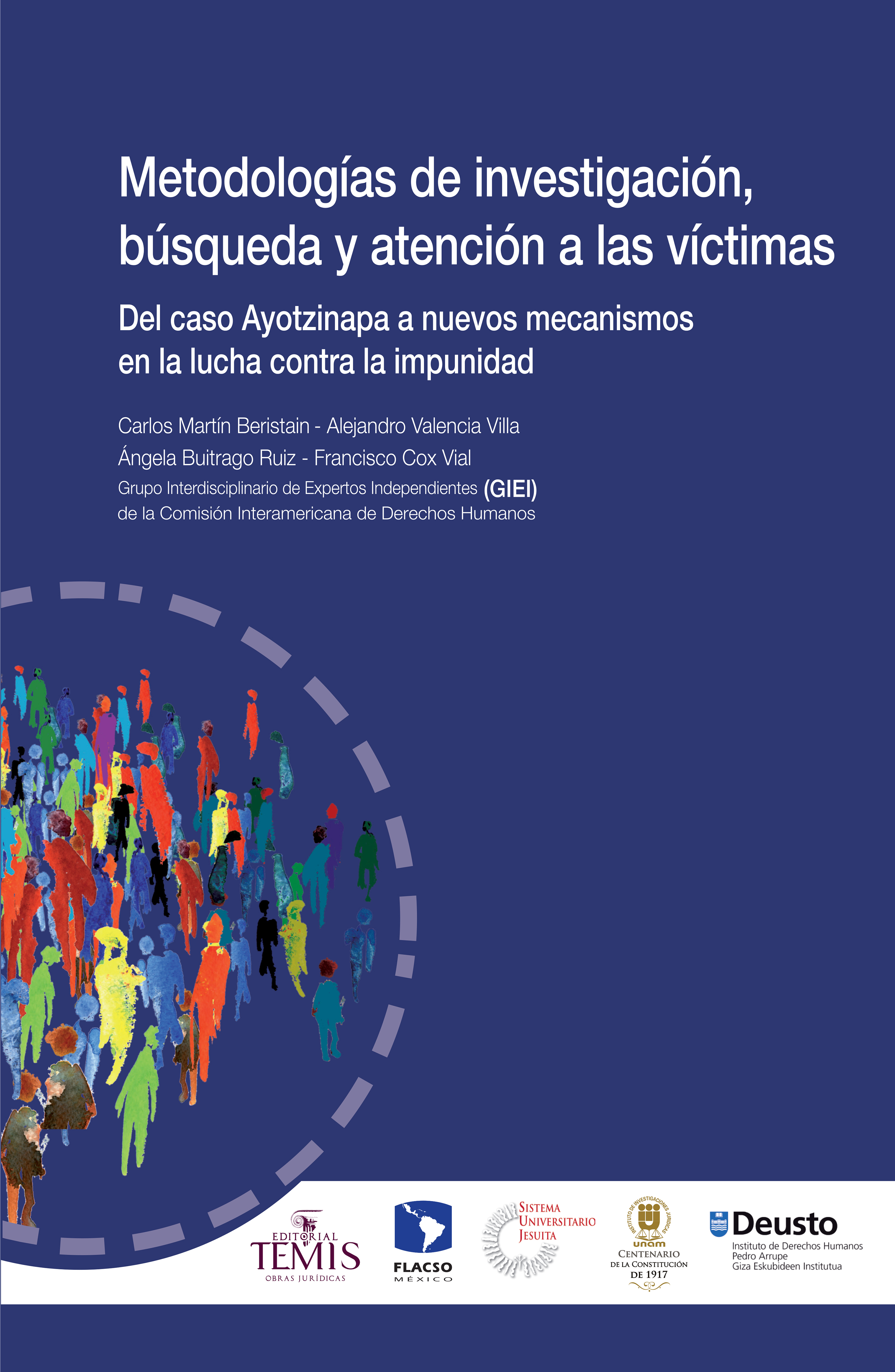 Обложка книги «Metodologías de investigación, búsqueda y atención a las víctimas»