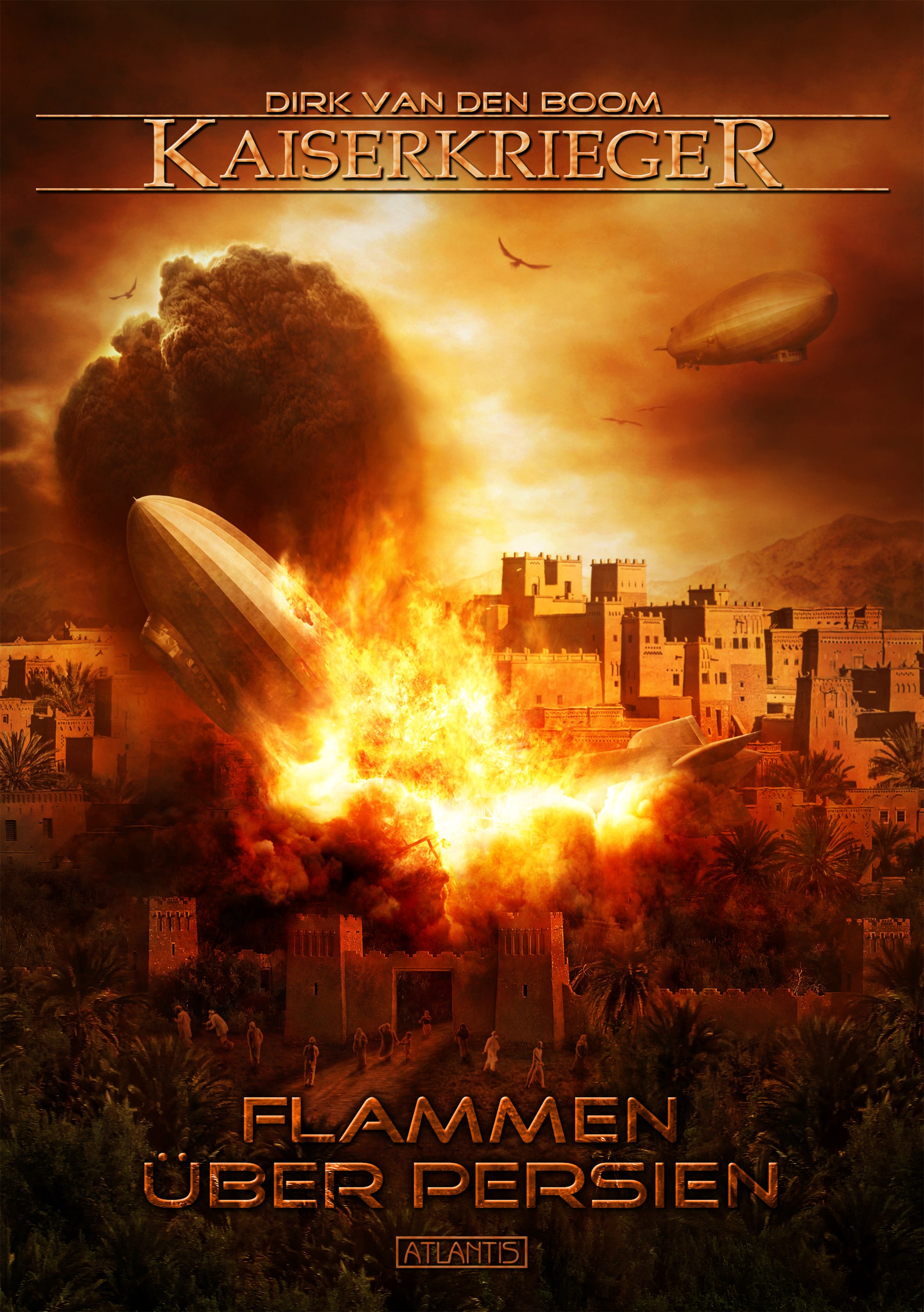 Обложка книги «Kaiserkrieger 13: Flammen über Persien»