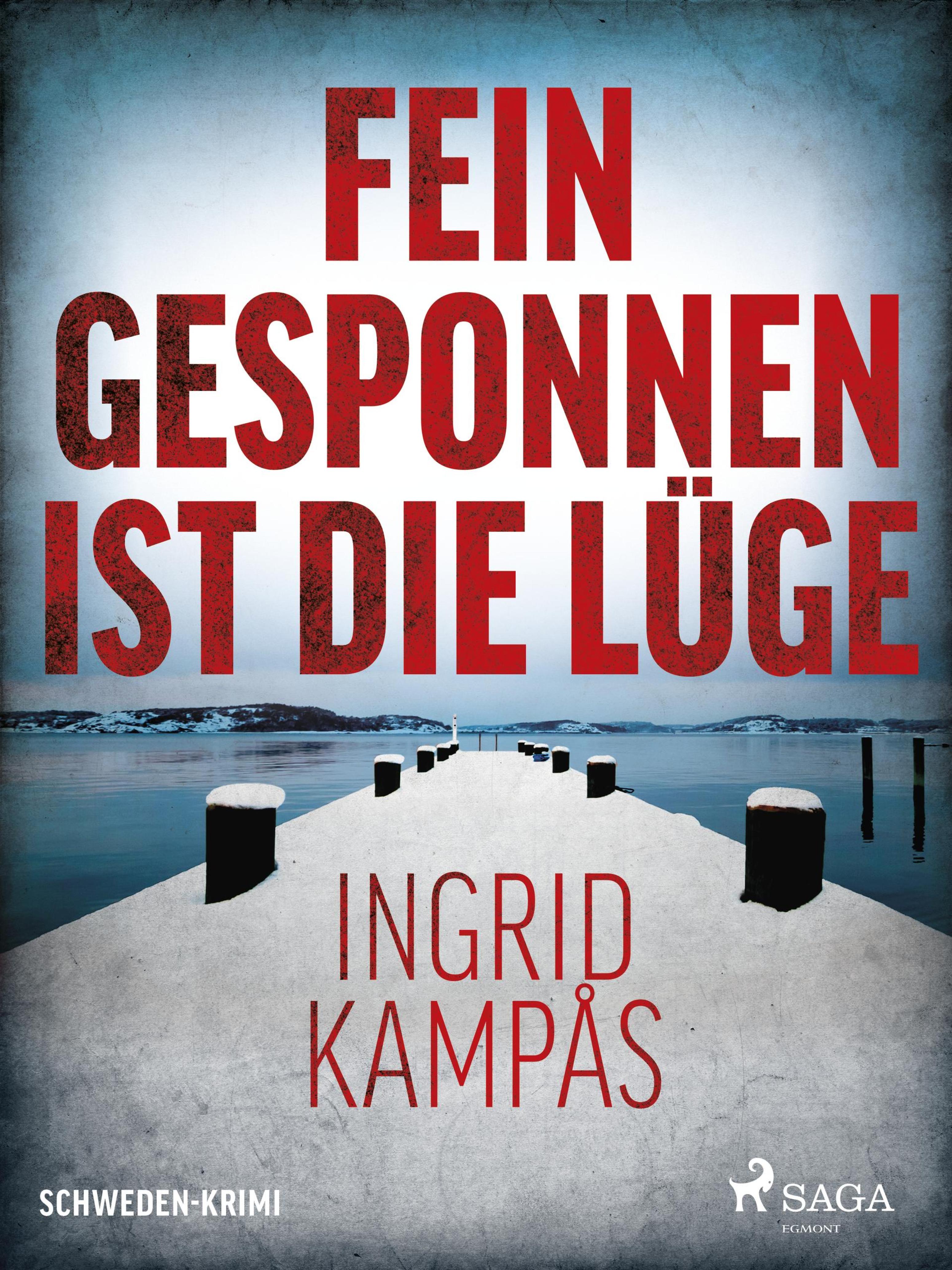Обложка книги «Fein gesponnen ist die Lüge - Schweden-Krimi»
