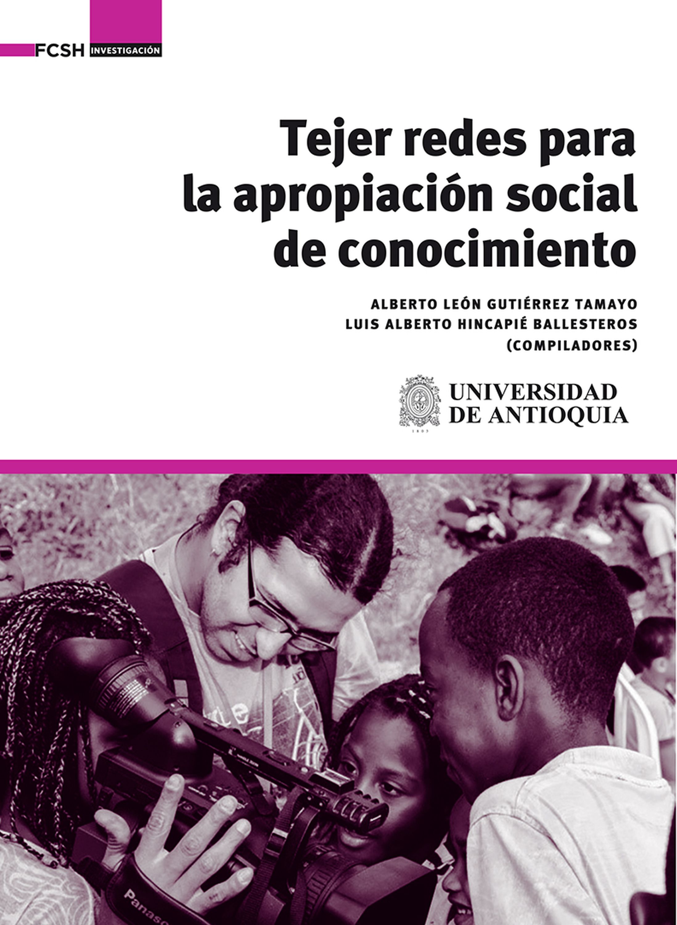 Обложка книги «Tejer redes para la apropiación social de conocimiento»