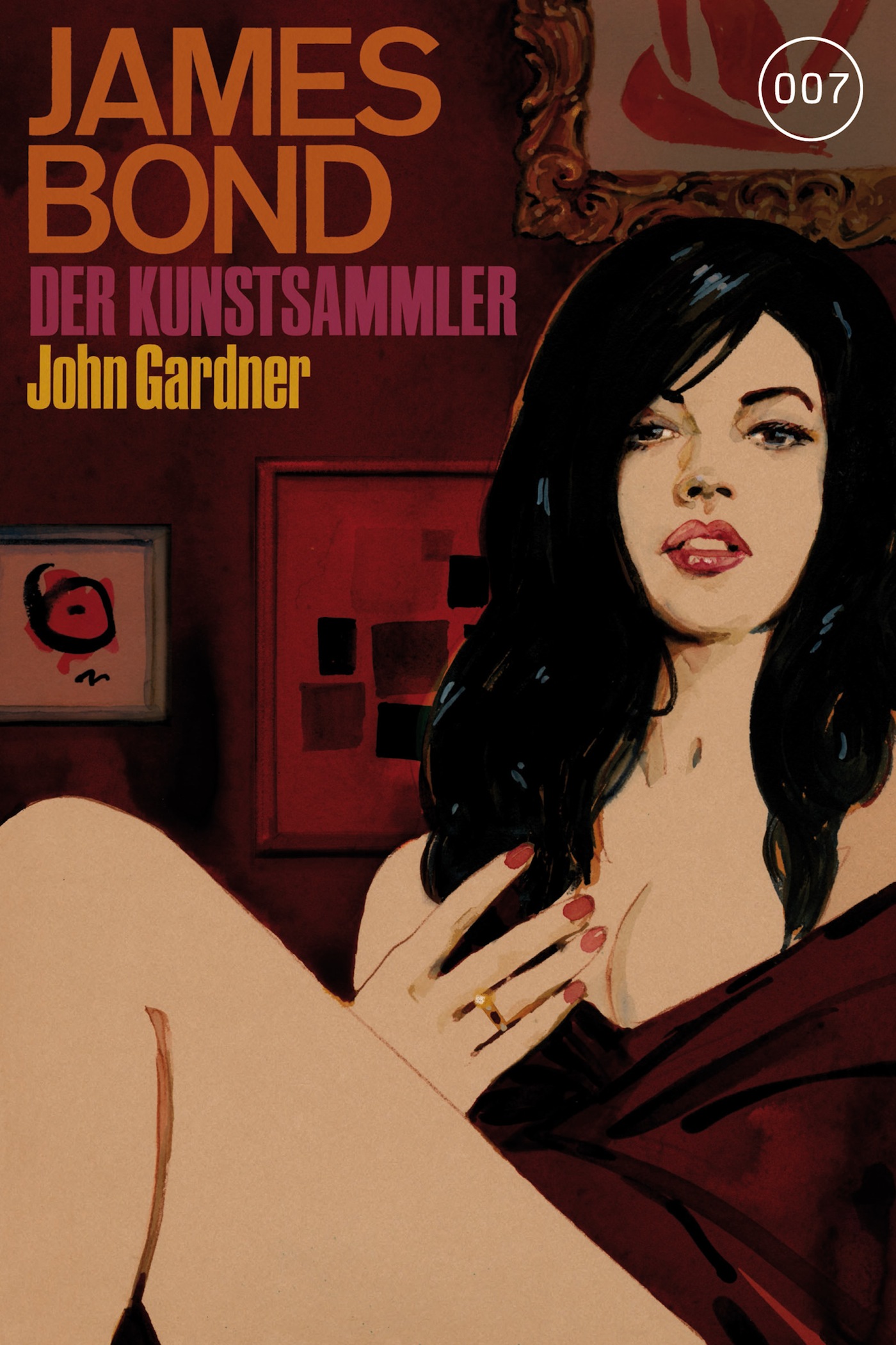 Обложка книги «James Bond 17: Der Kunstsammler»