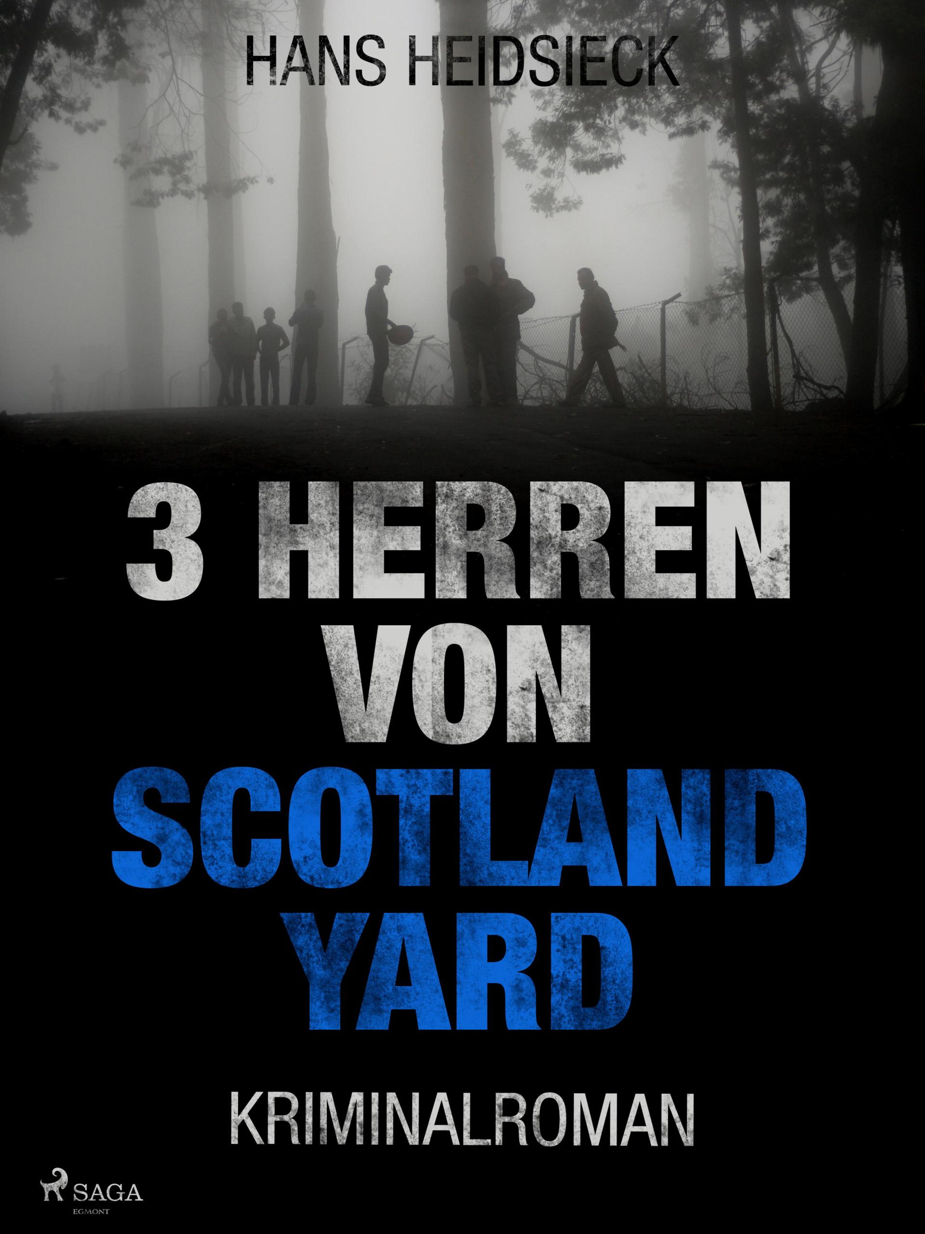 Обложка книги «3 Herren von Scotland Yard»