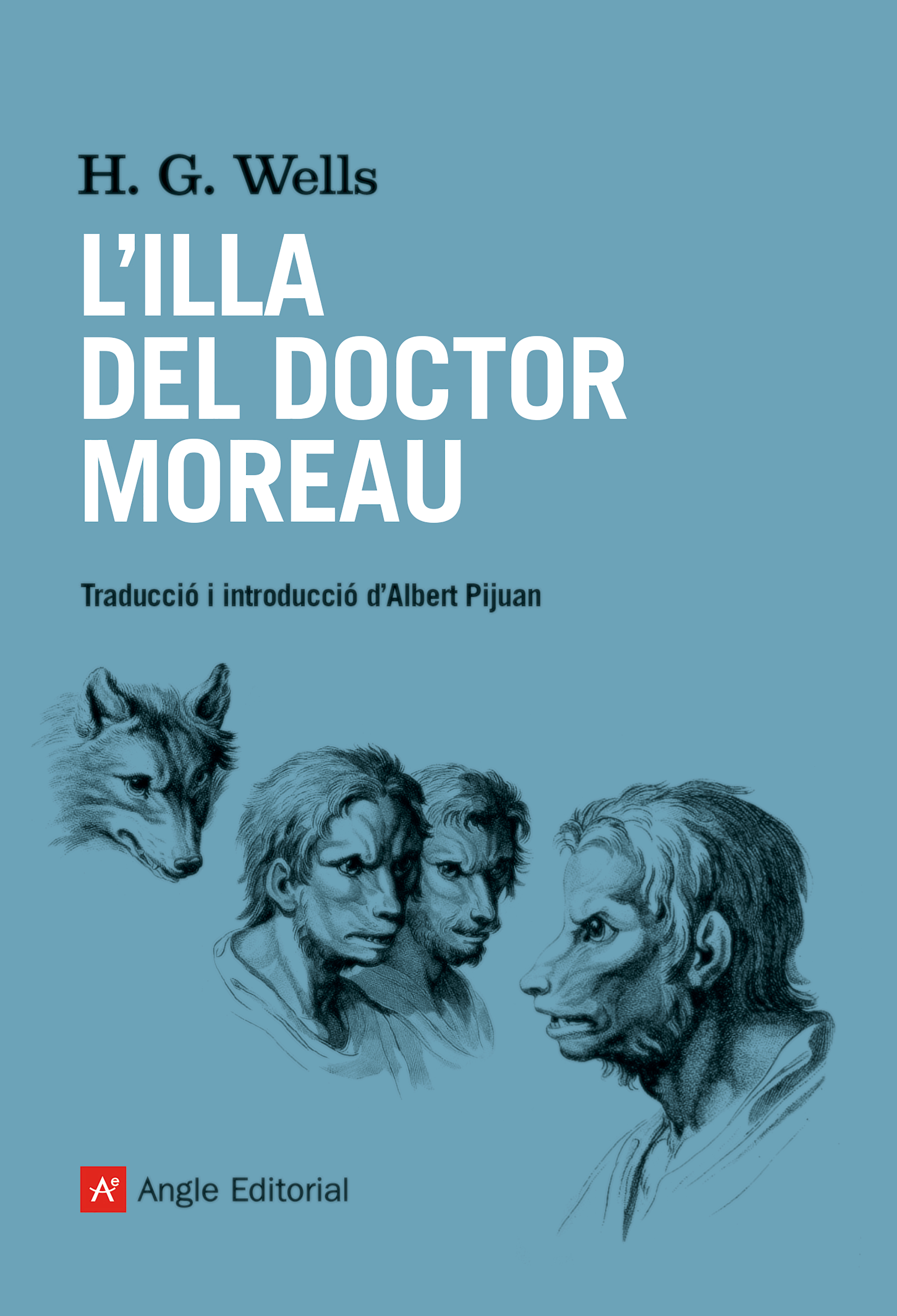 Обложка книги «L'illa del doctor Moreau»