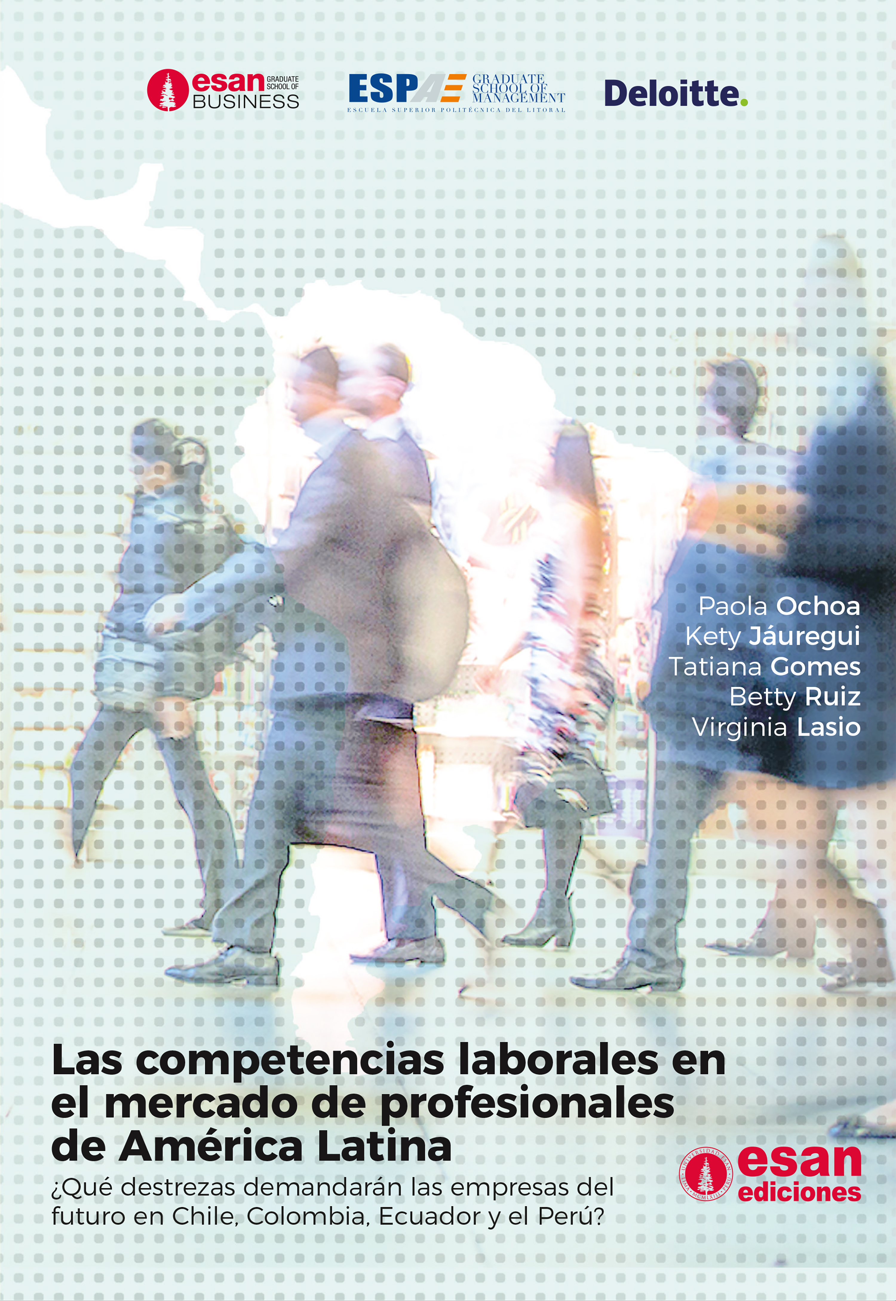 Обложка книги «Las competencias laborales en el mercado de profesionales de América Latina»