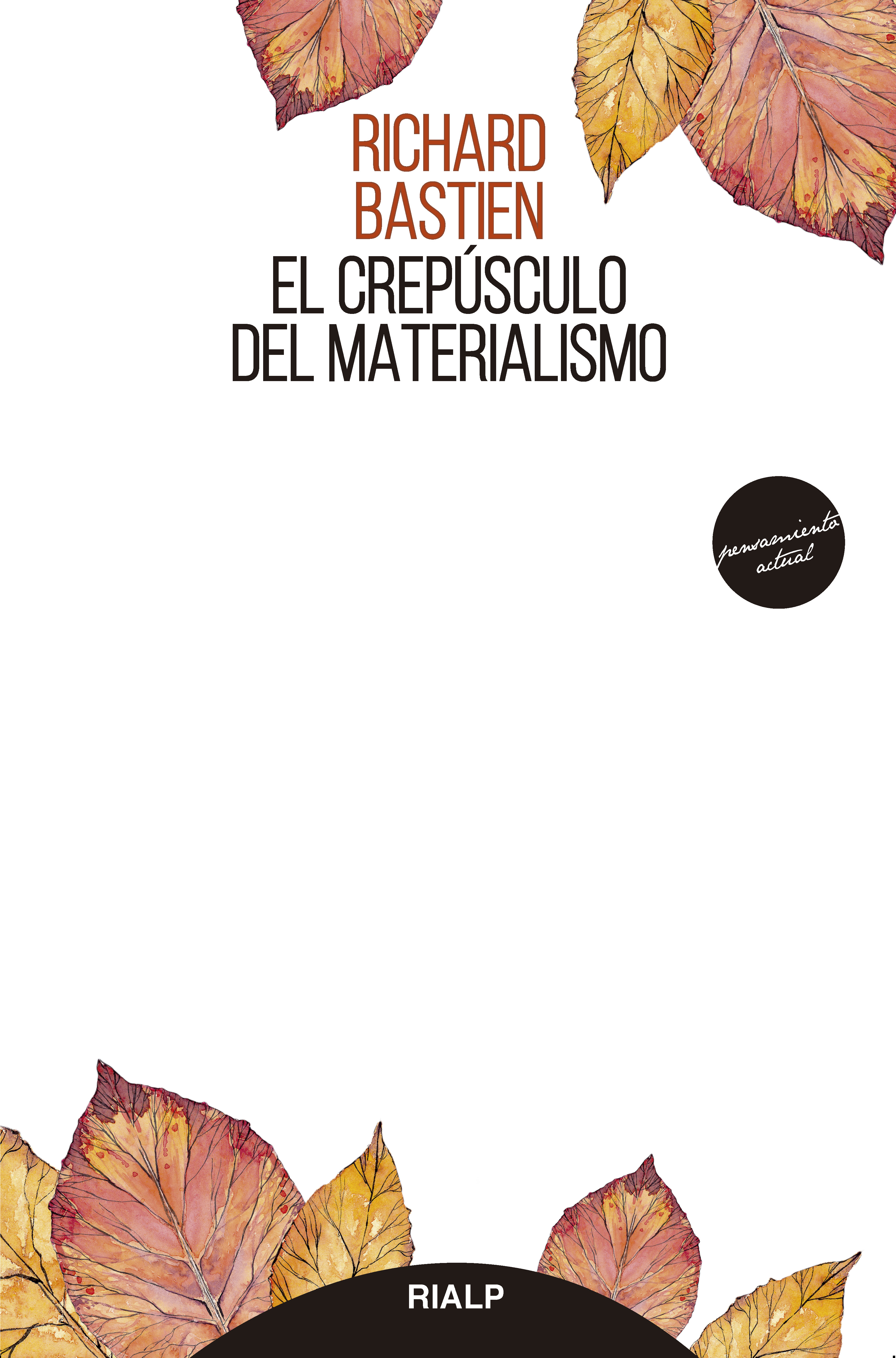 Обложка книги «El crepúsculo del materialismo»