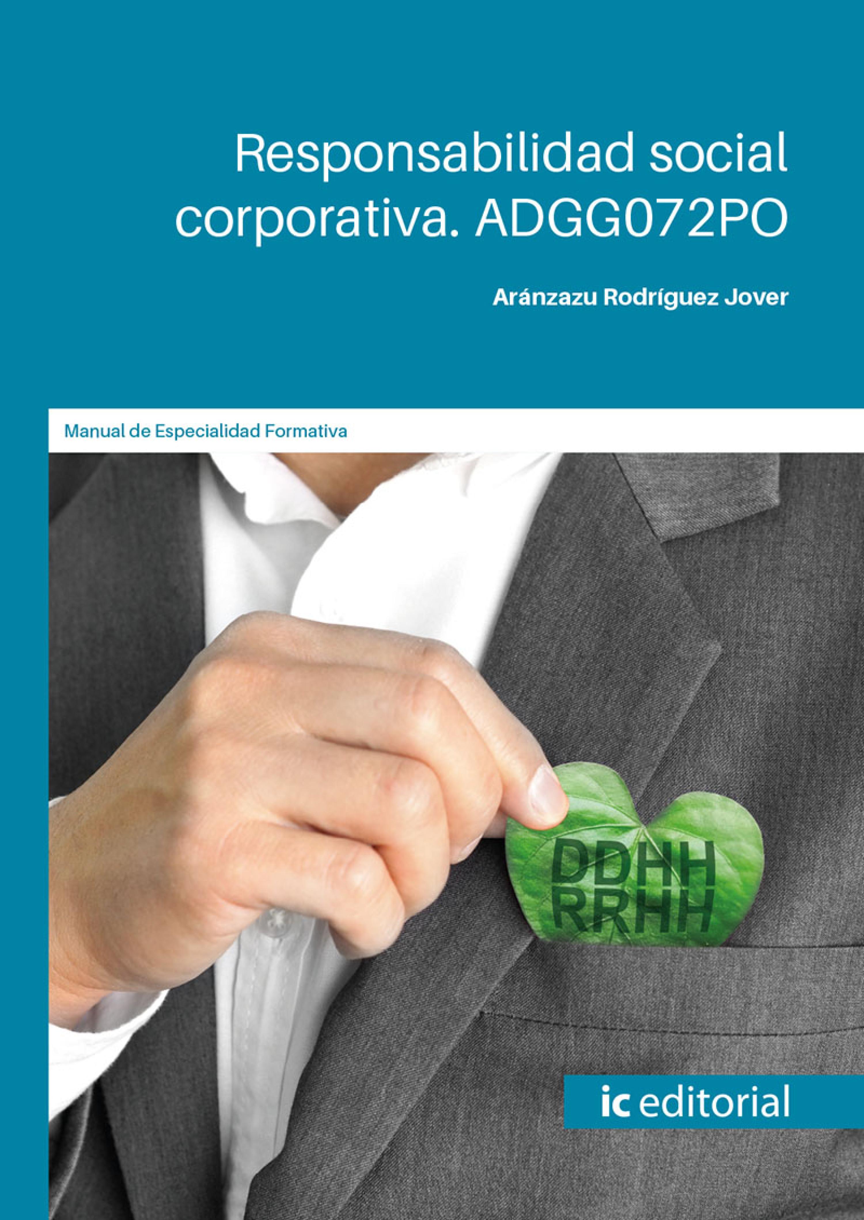 Обложка книги «Responsabilidad social corporativa. ADGG072PO»