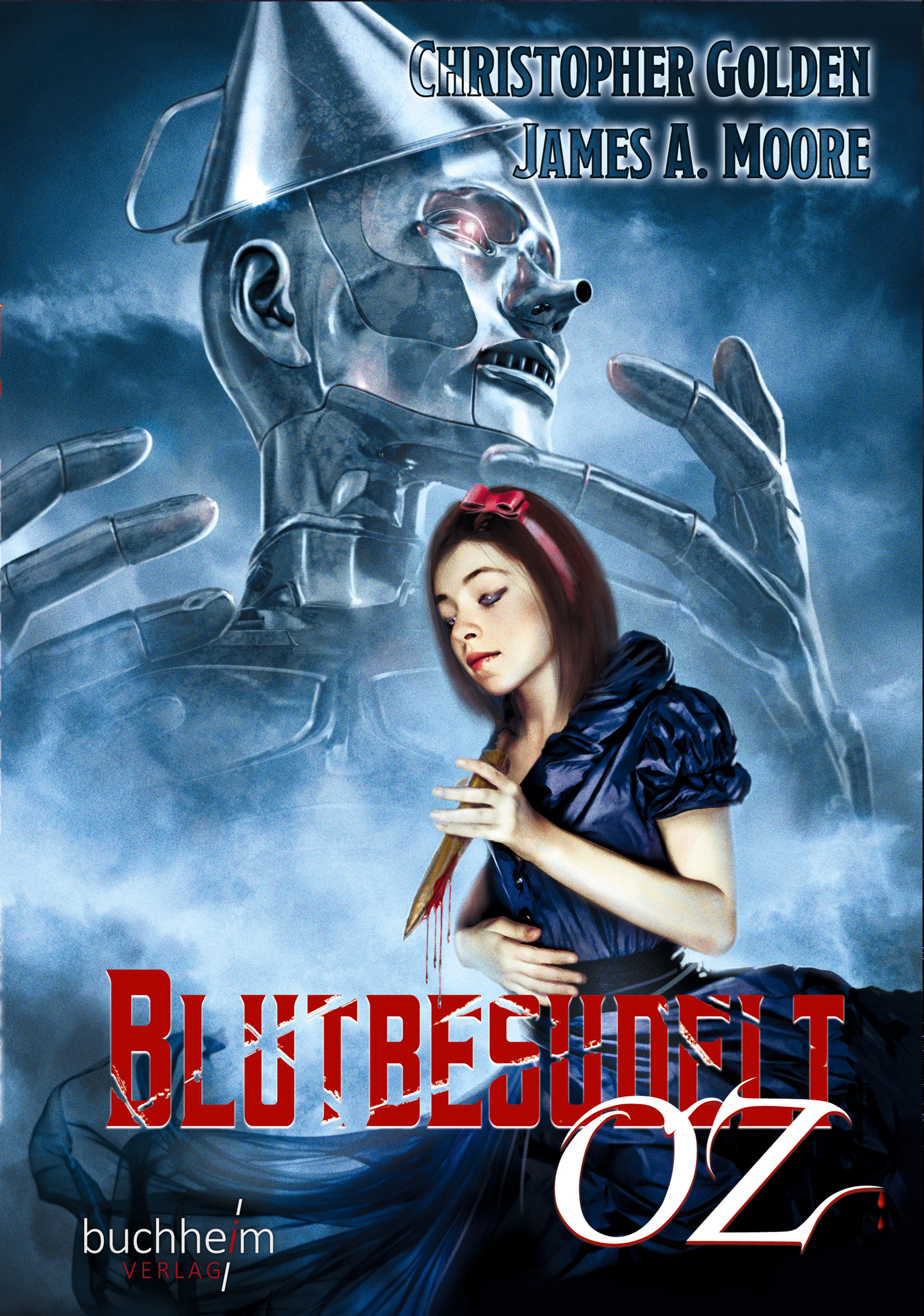 Обложка книги «BLUTBESUDELT OZ»