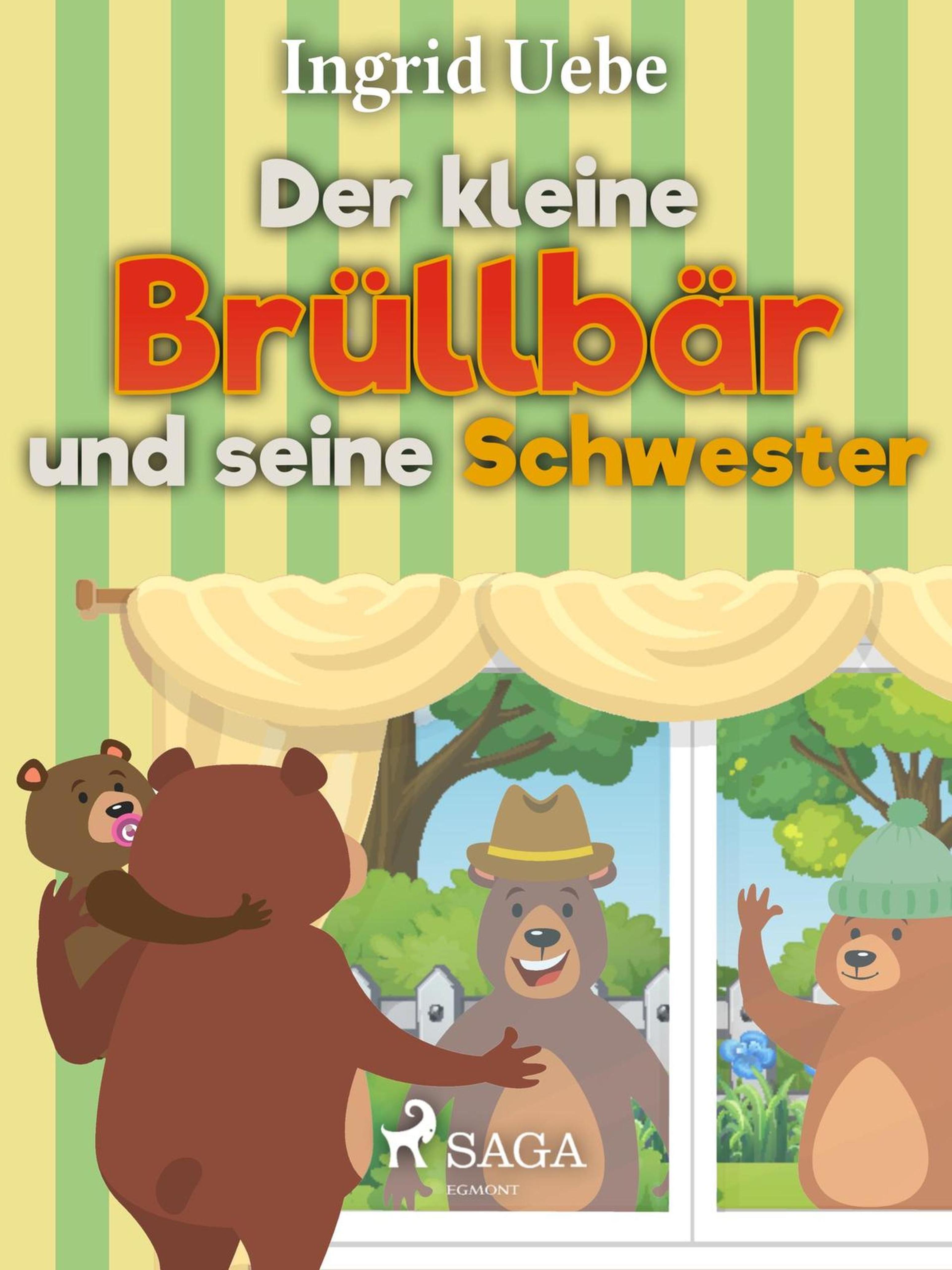 Обложка книги «Der kleine Brüllbär und seine Schwester»