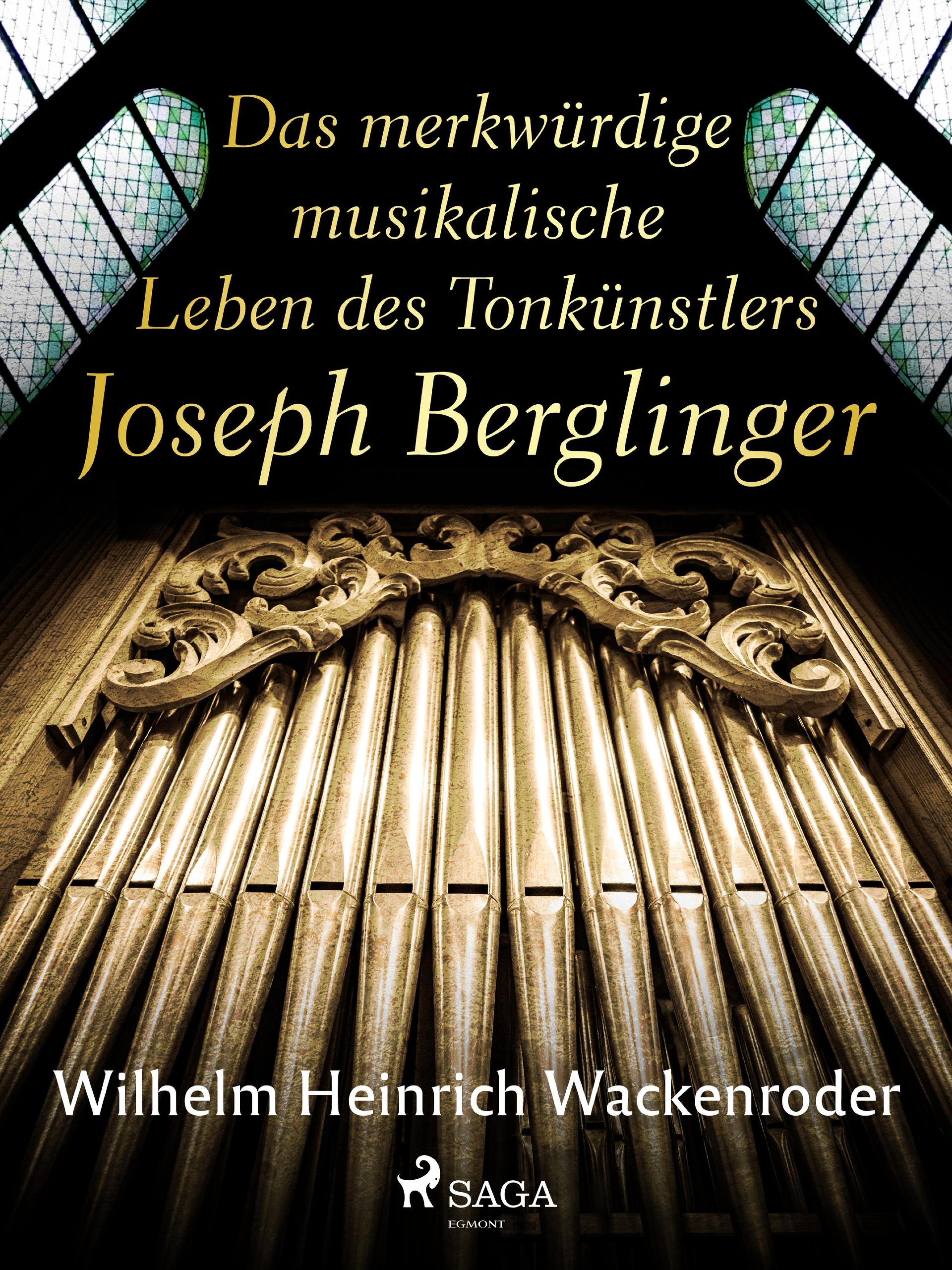 Обложка книги «Das merkwürdige musikalische Leben des Tonkünstlers Joseph Berglinger»