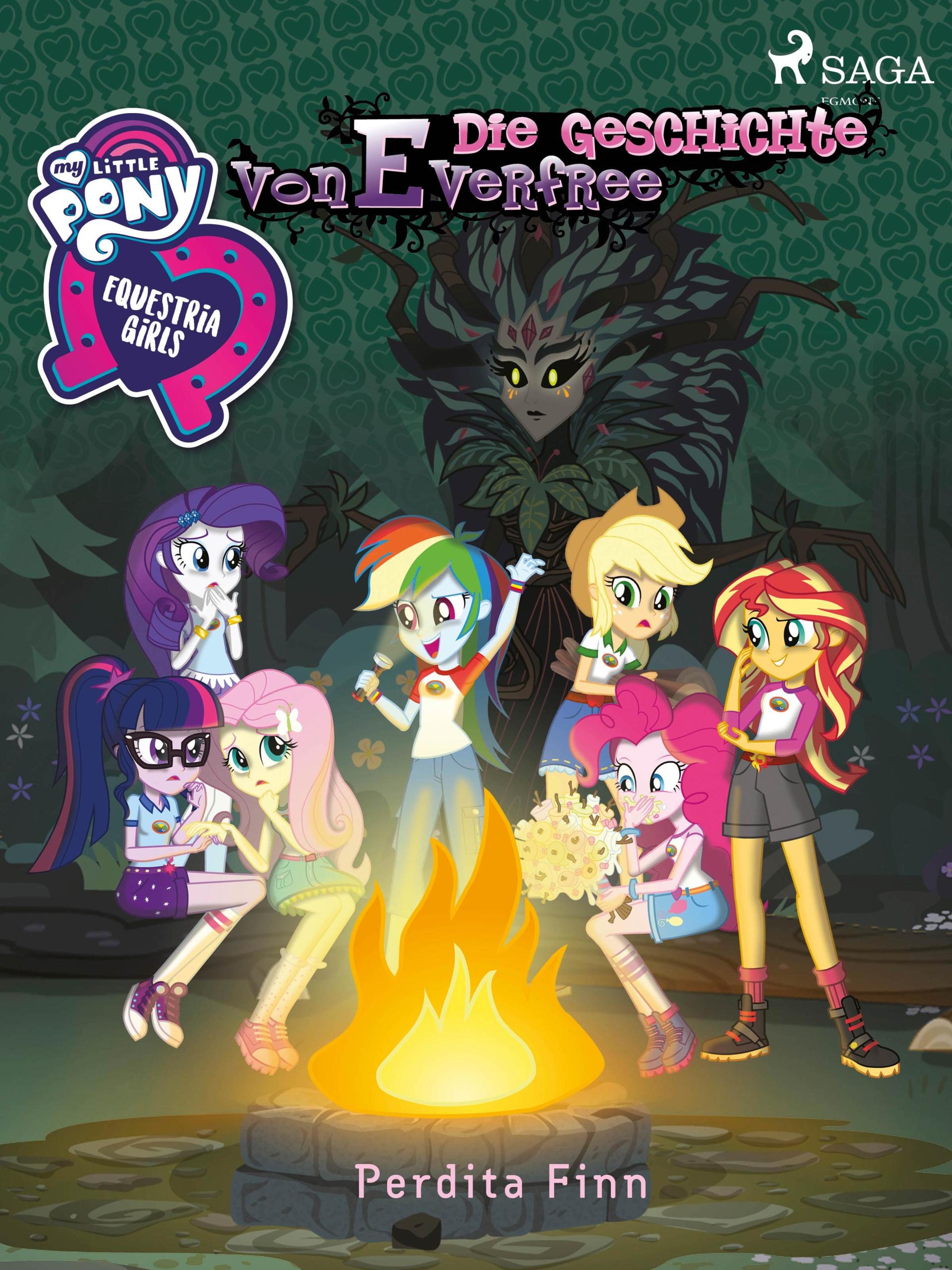 Обложка книги «My Little Pony - Equestria Girls - Die Geschichte von Everfree»