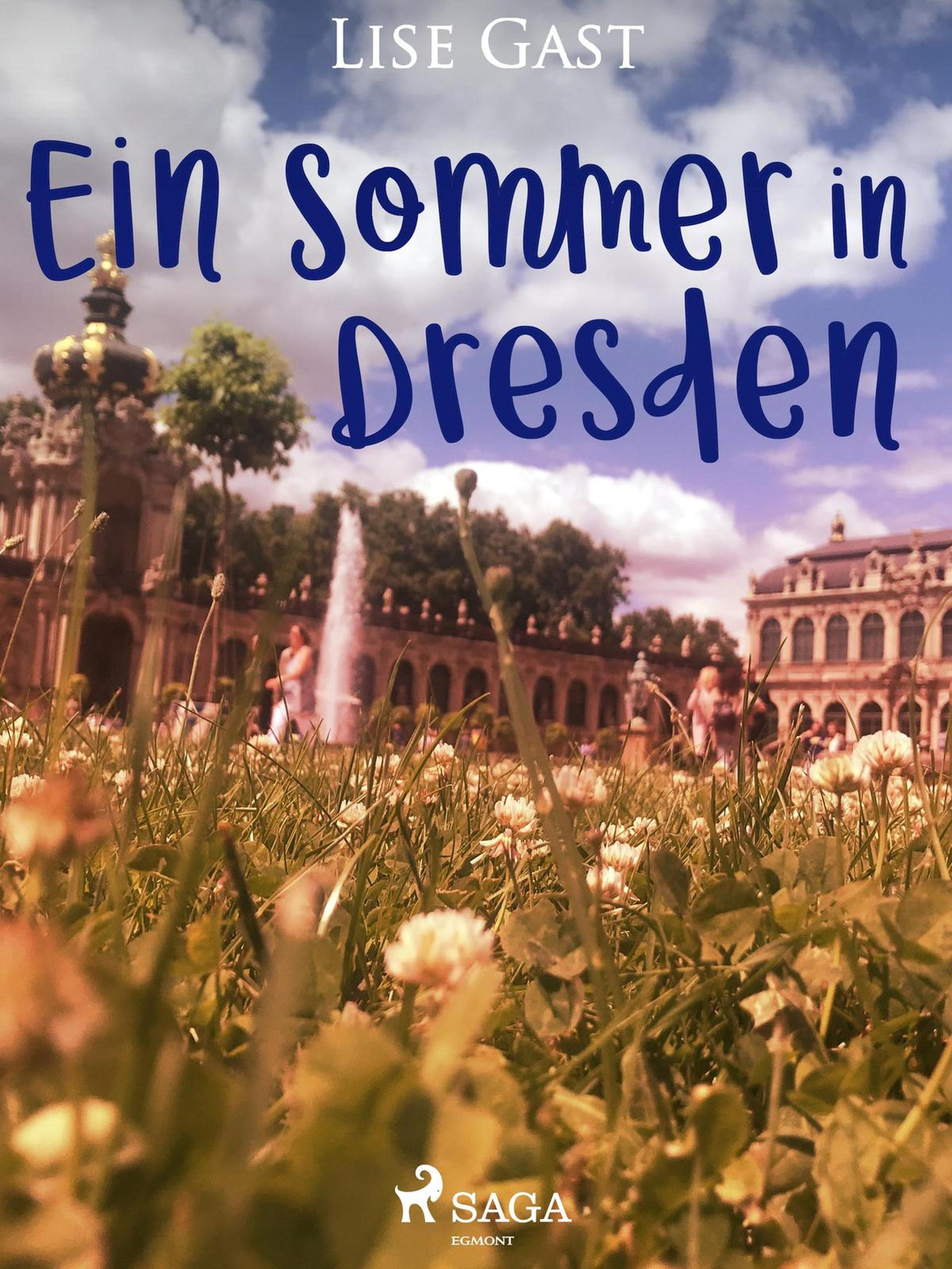 Обложка книги «Ein Sommer in Dresden»