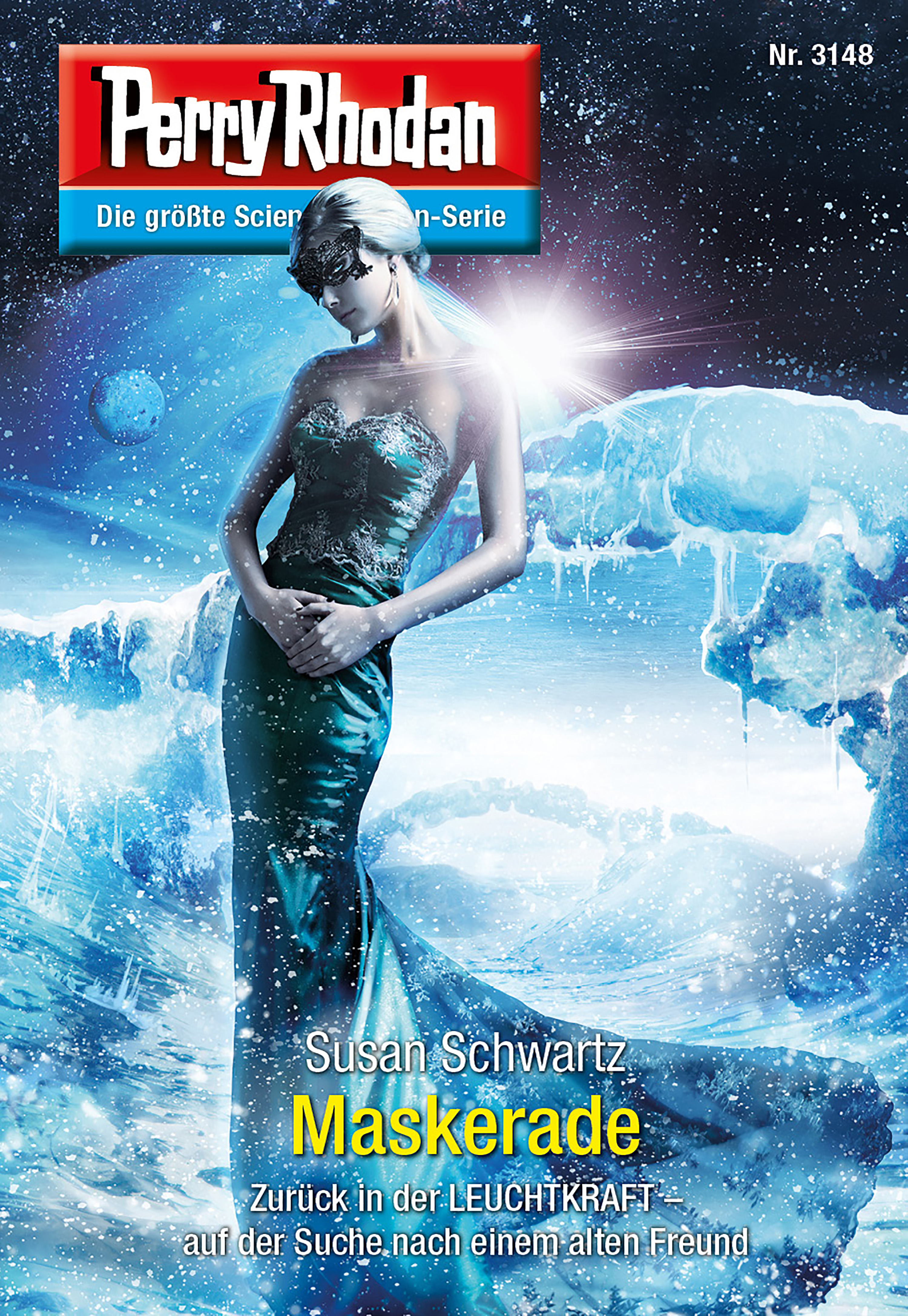 Обложка книги «Perry Rhodan 3148: Maskerade»