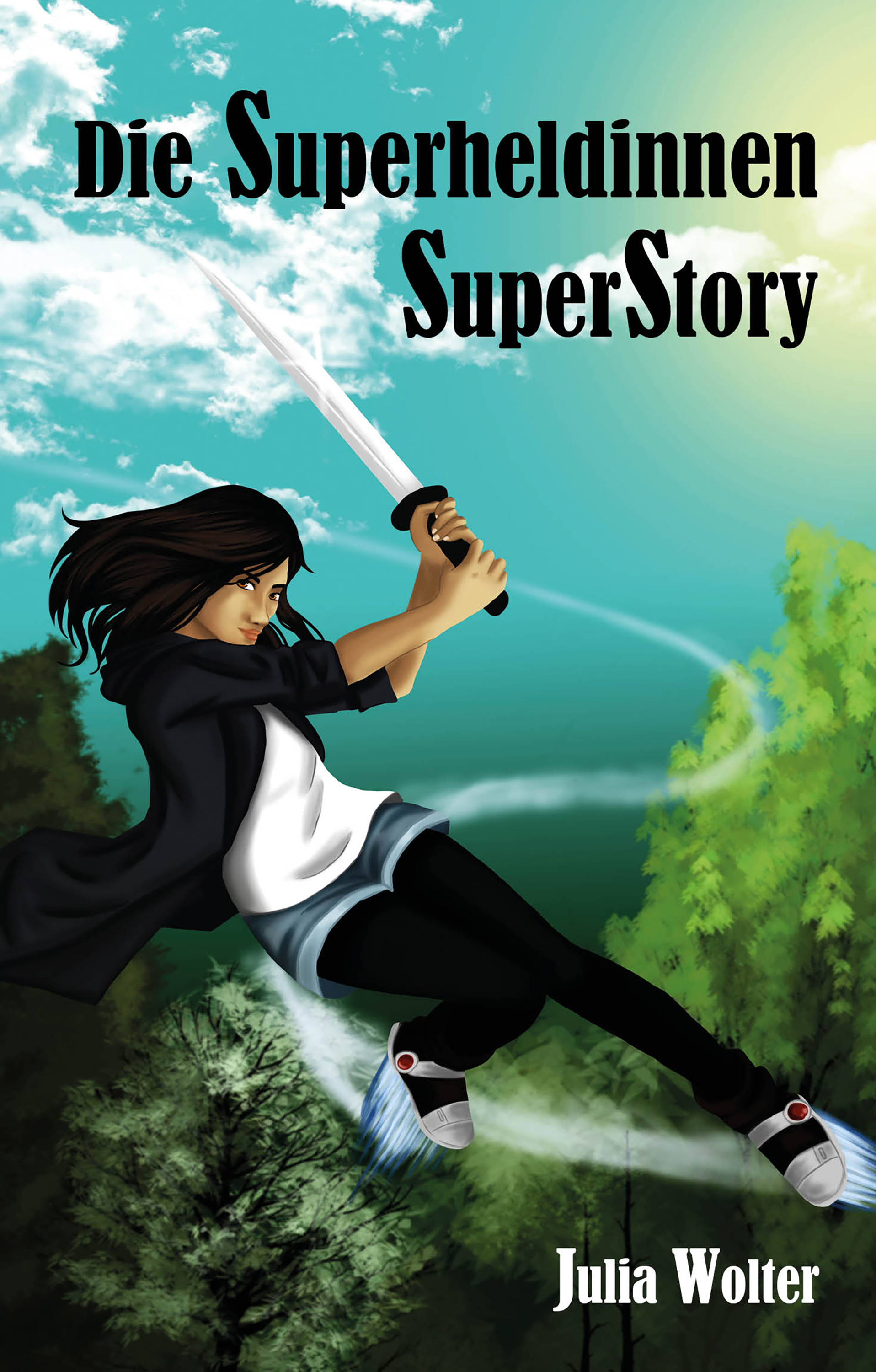 Обложка книги «Die Superheldinnen SuperStory»