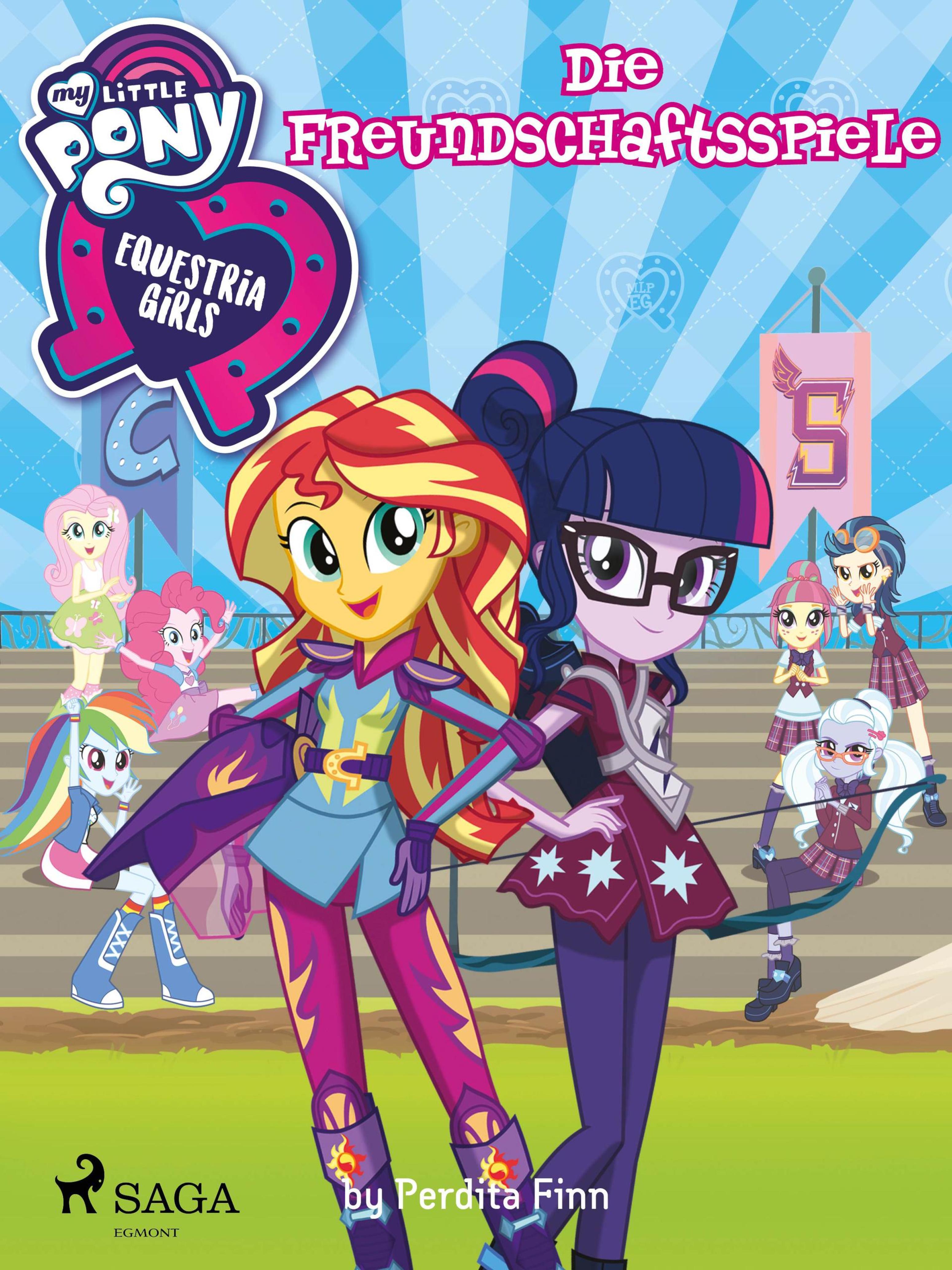 Обложка книги «My Little Pony - Equestria Girls - Die Freundschaftsspiele»